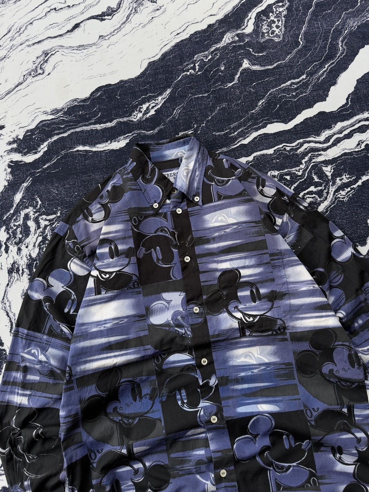 Iceberg × Vintage Iceberg all over print collaboration disney shirt Size US M / EU 48-50 / 2 - 2 Thumbnail