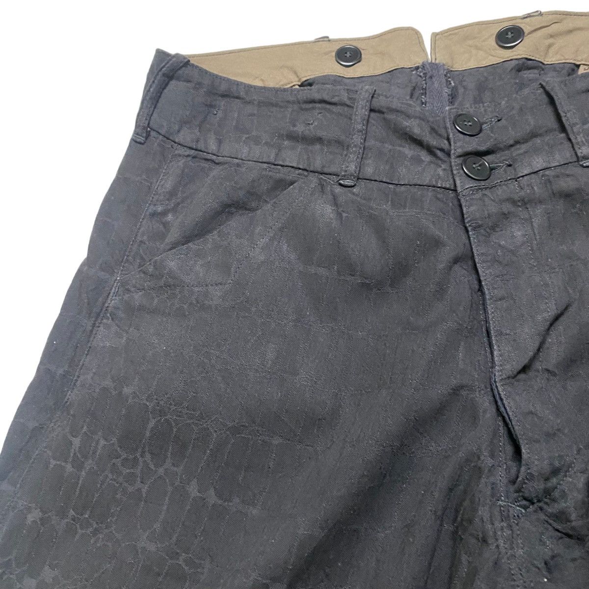 BLACK SIGN Black Sign Breeches Jodhpur Pants Black Scaly Size US 30 / EU 46 - 5 Thumbnail