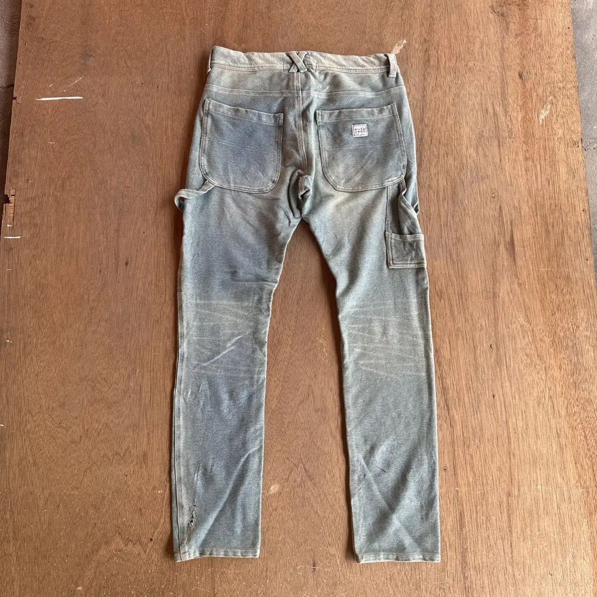 Billabong STEALS🔥VTG BILLABONG WORKWEAR STRETCHABLE DISTRESSED PANTS Size US 30 / EU 46 - 12 Thumbnail