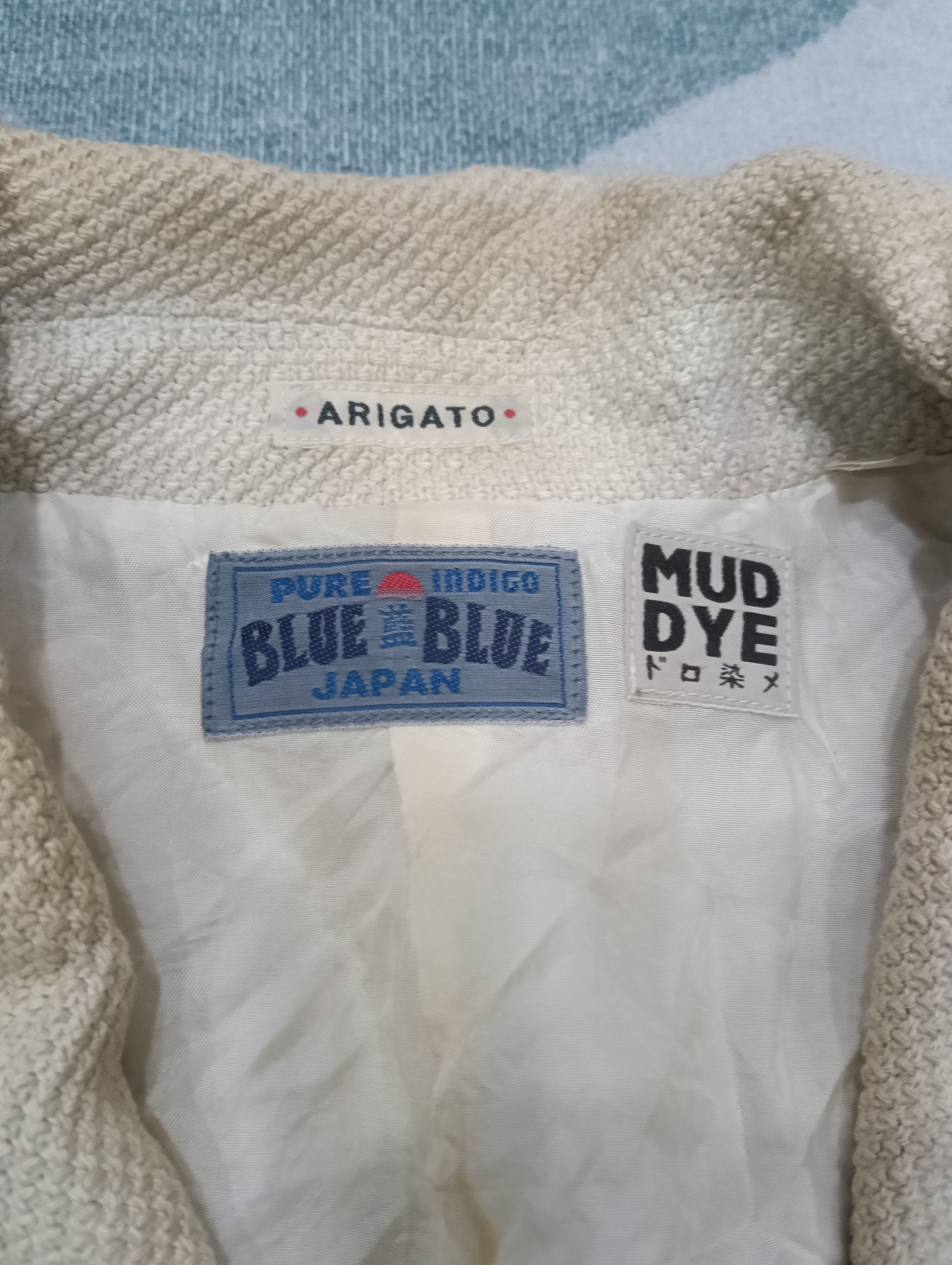 Blue Blue Japan × Japanese Brand Blue Blue Pure Indigo Mud Dye Japan Like Blazer Size US M / EU 48-50 / 2 - 11 Thumbnail