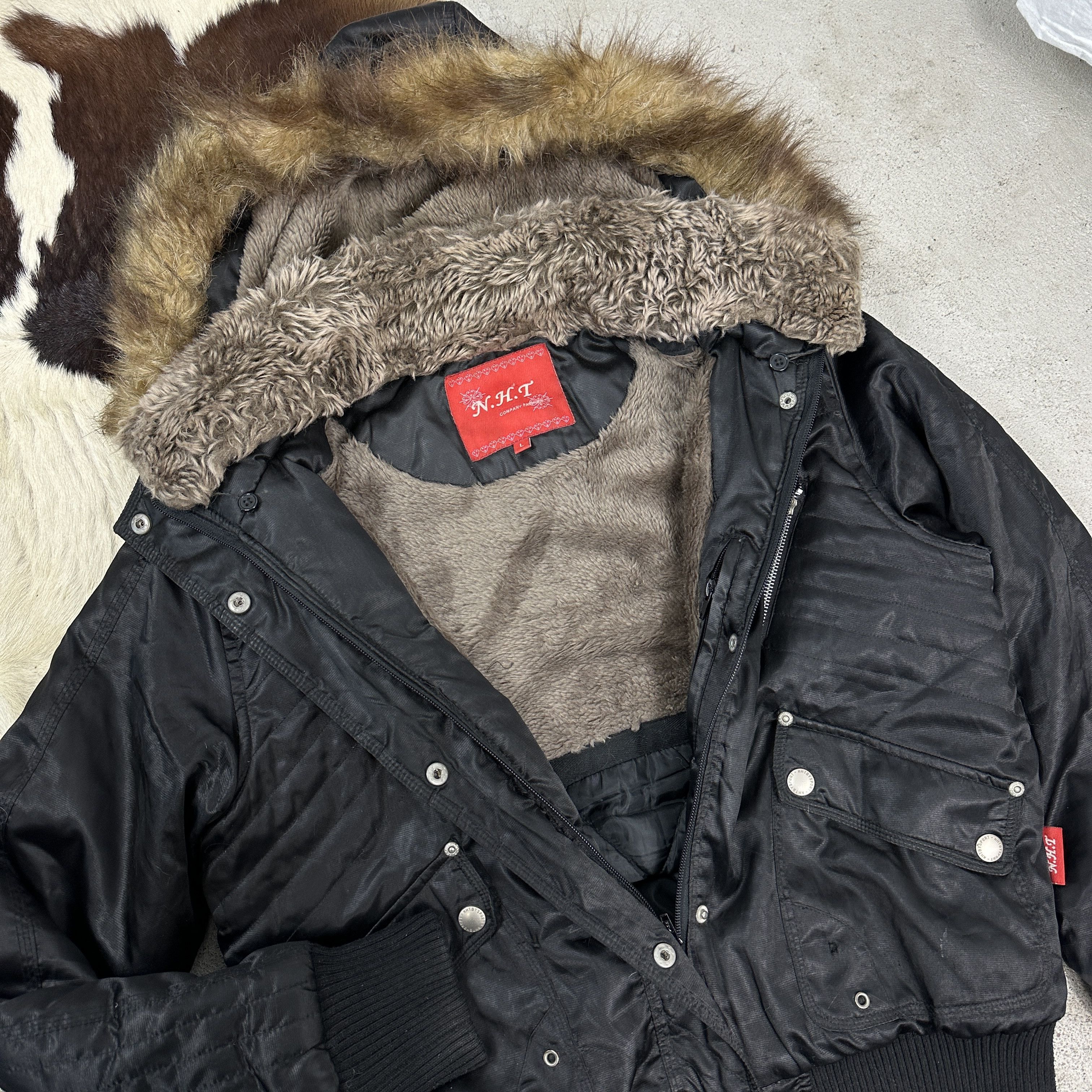Vintage Vintage Y2K Bomber Jacket Size M / US 6-8 / IT 42-44 - 4 Thumbnail