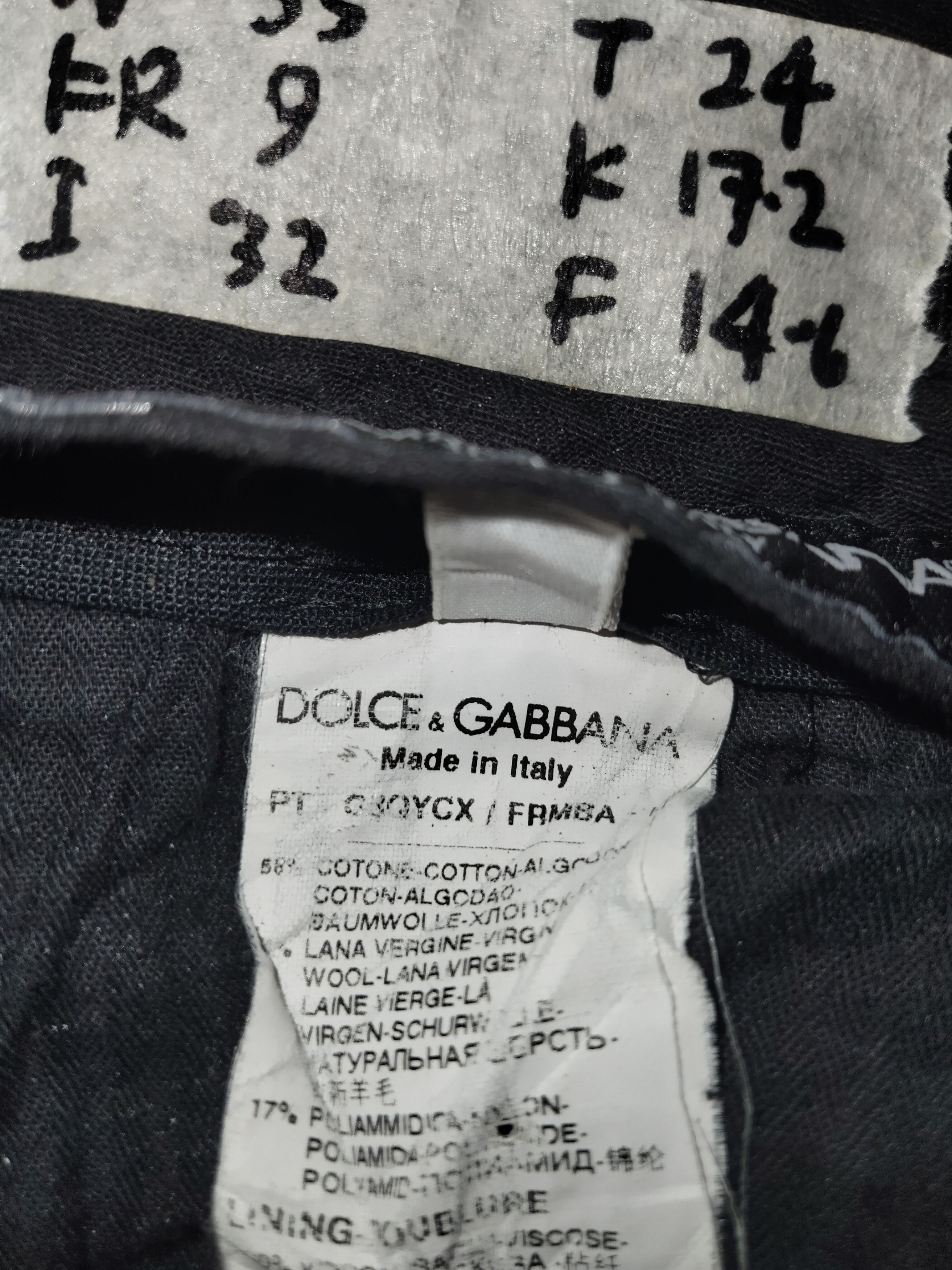 Dolce & Gabbana DOLCE & GABBANA Stripe Casual Pant Size US 35 - 6 Thumbnail