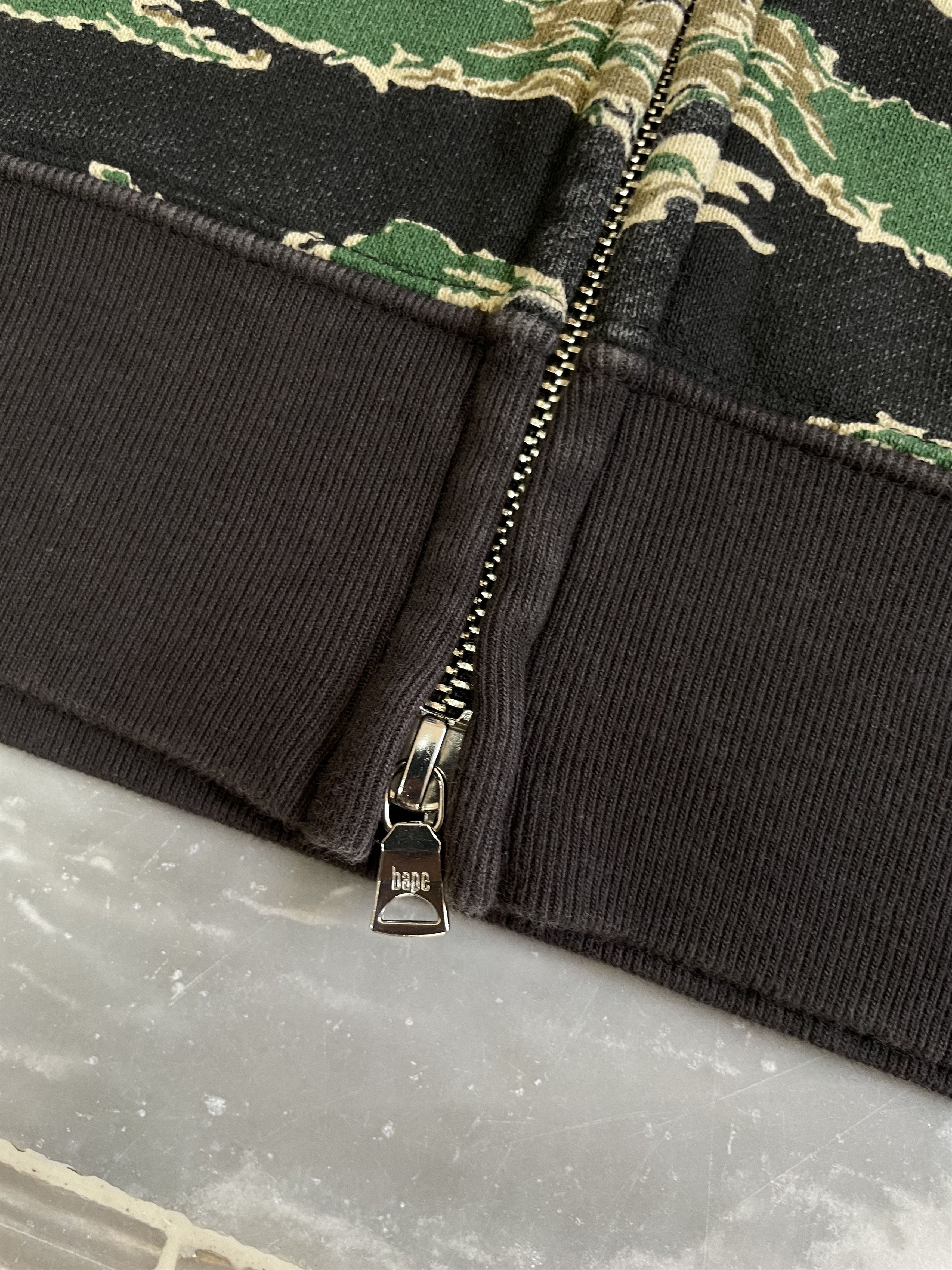 Bape × Nigo OG Bape Tiger Camo Full Zip Hoodie Size US XL / EU 56 / 4 - 7 Thumbnail