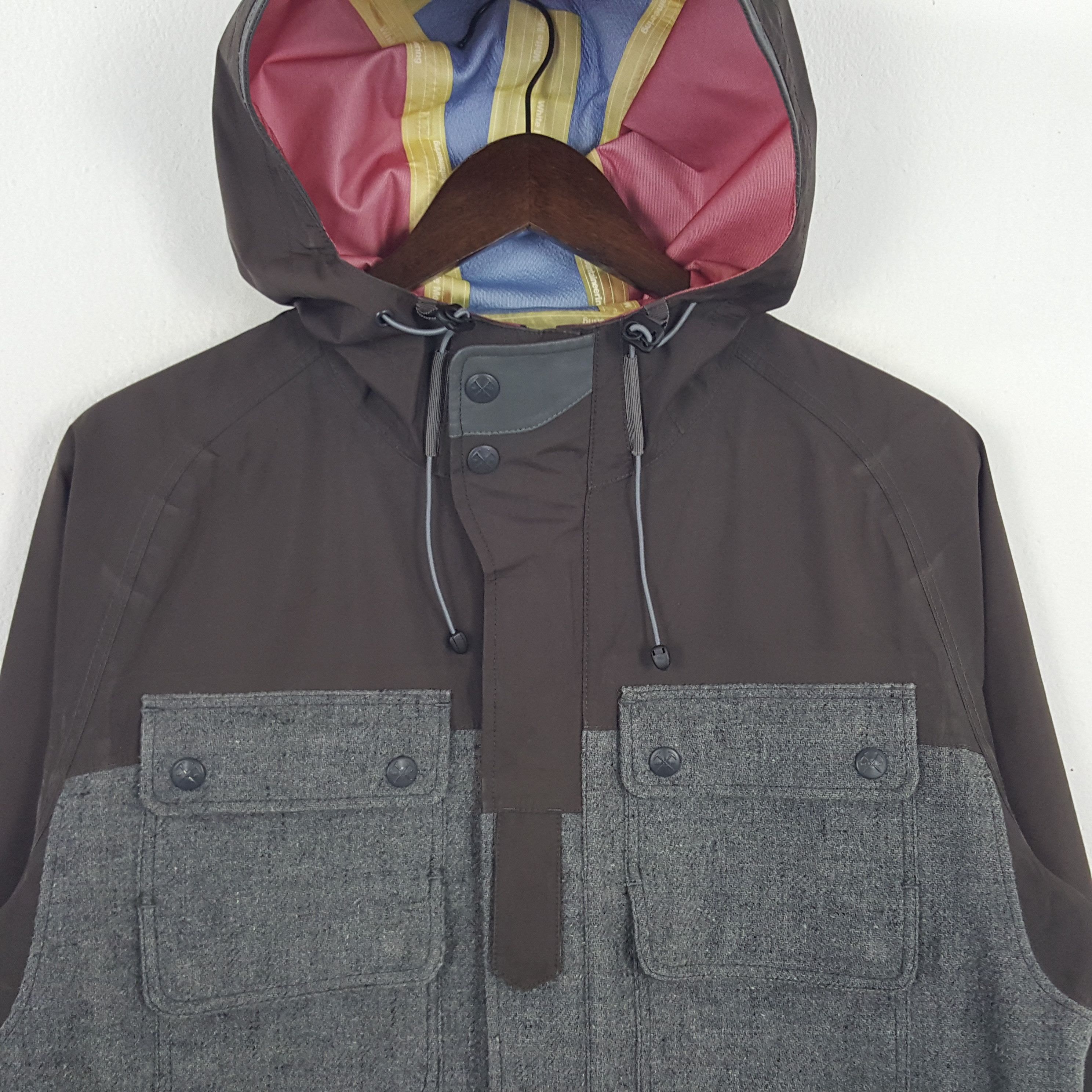 Vintage × White Mountaineering Vintage White Mountaineering Gore-Tex Jacket Hoodie Size US M / EU 48-50 / 2 - 2 Thumbnail