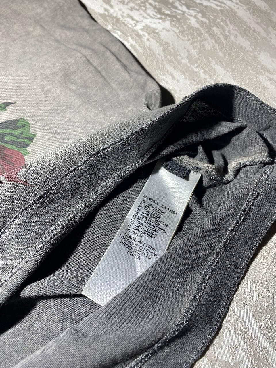 Diesel × Vintage Y2K Diesel Dirt Print Tshirt tee shirt top distressed effect Size US XL / EU 56 / 4 - 8 Thumbnail