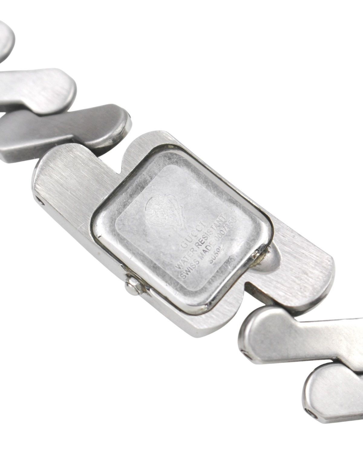 Gucci 1990S GUCCI STAINLESS STEEL BRACELET Z-LINK SWISS MADE WATCH Size ONE SIZE - 5 Thumbnail
