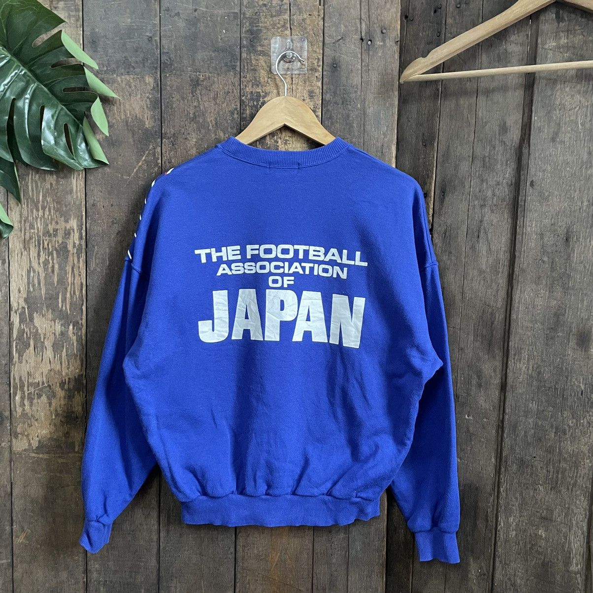 Asics × Vintage Vintage JFA Asics Japan 1994-96 Training Sweatshirt Size US M / EU 48-50 / 2 - 2 Thumbnail