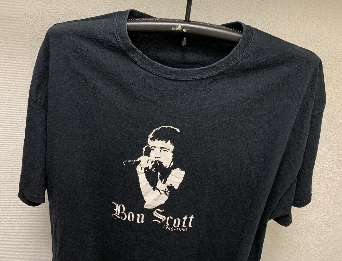 AC/DC Bon Scott 1946-1980 vintage black t-shirt XXXL 3XL Size US XXL / EU 58 / 5 - 2 Thumbnail