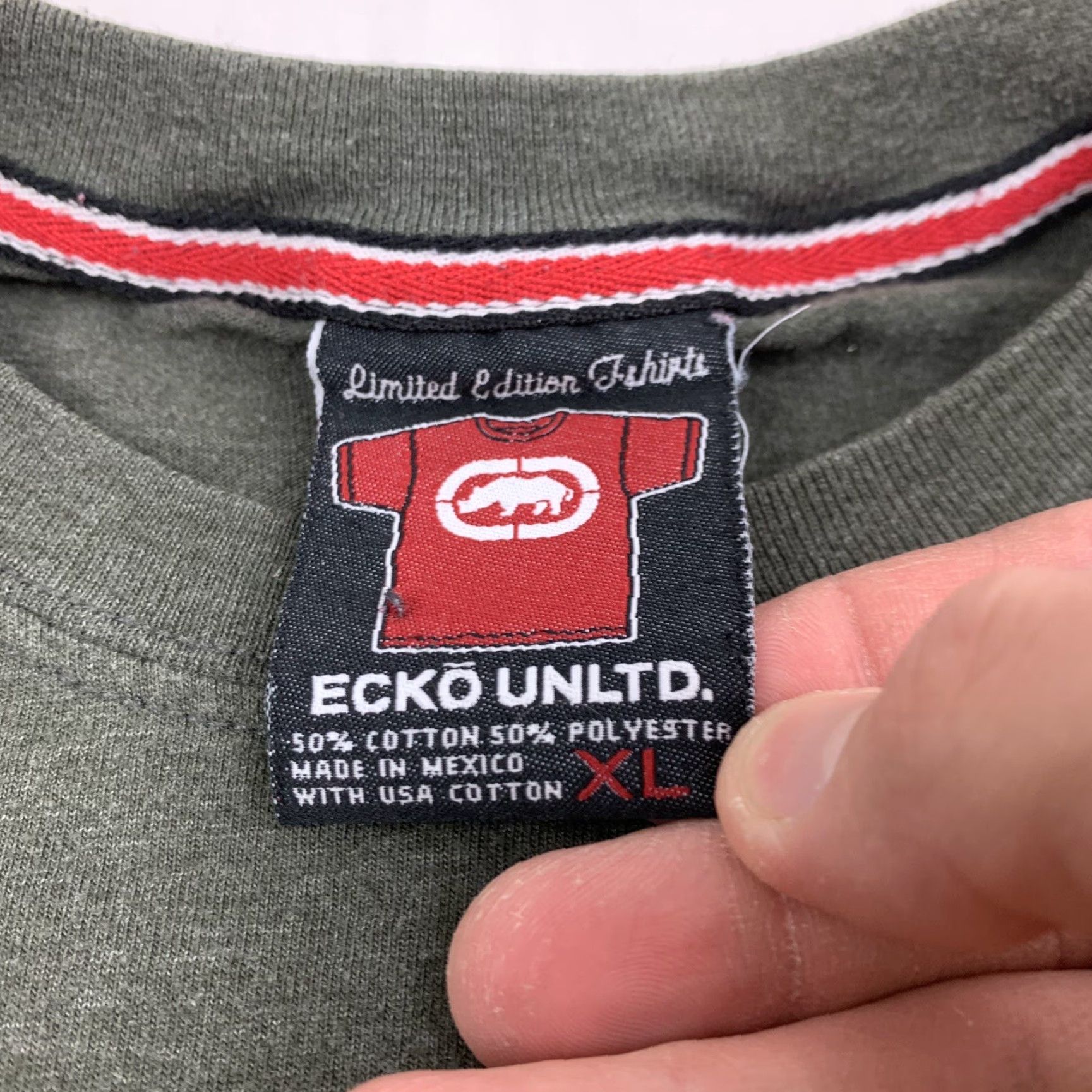 Ecko Unltd. VINTAGE Ecko Unltd T-Shirt Adult XL Gray Limited Edition Magic Dustman Tee Y2K Hip Hop 90s Logo Mens Size US XL / EU 56 / 4 - 5 Thumbnail