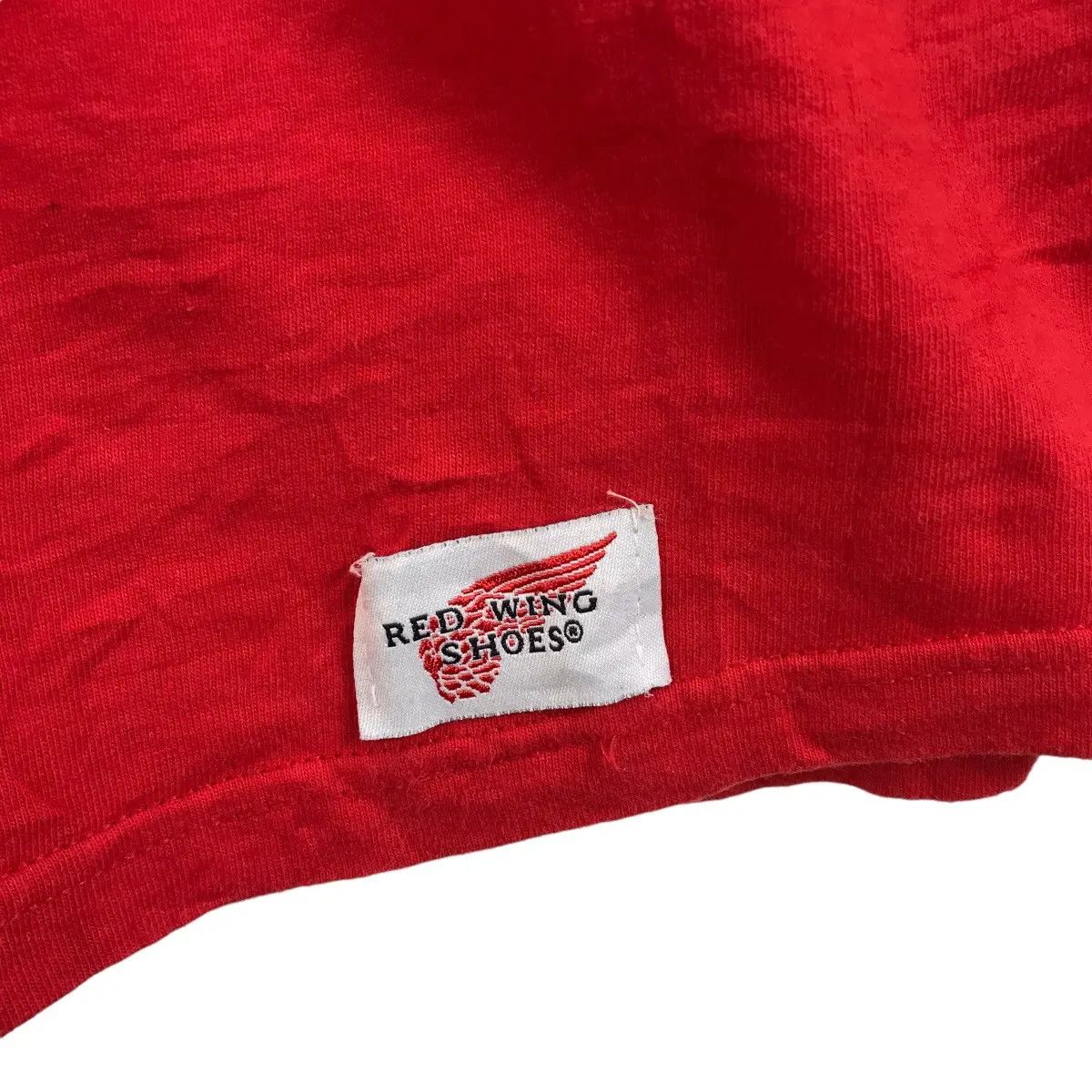 Red Wing Vtg RED WING Shoes Made In USA Rebel Skinhead Tee Shirt Size US L / EU 52-54 / 3 - 3 Thumbnail