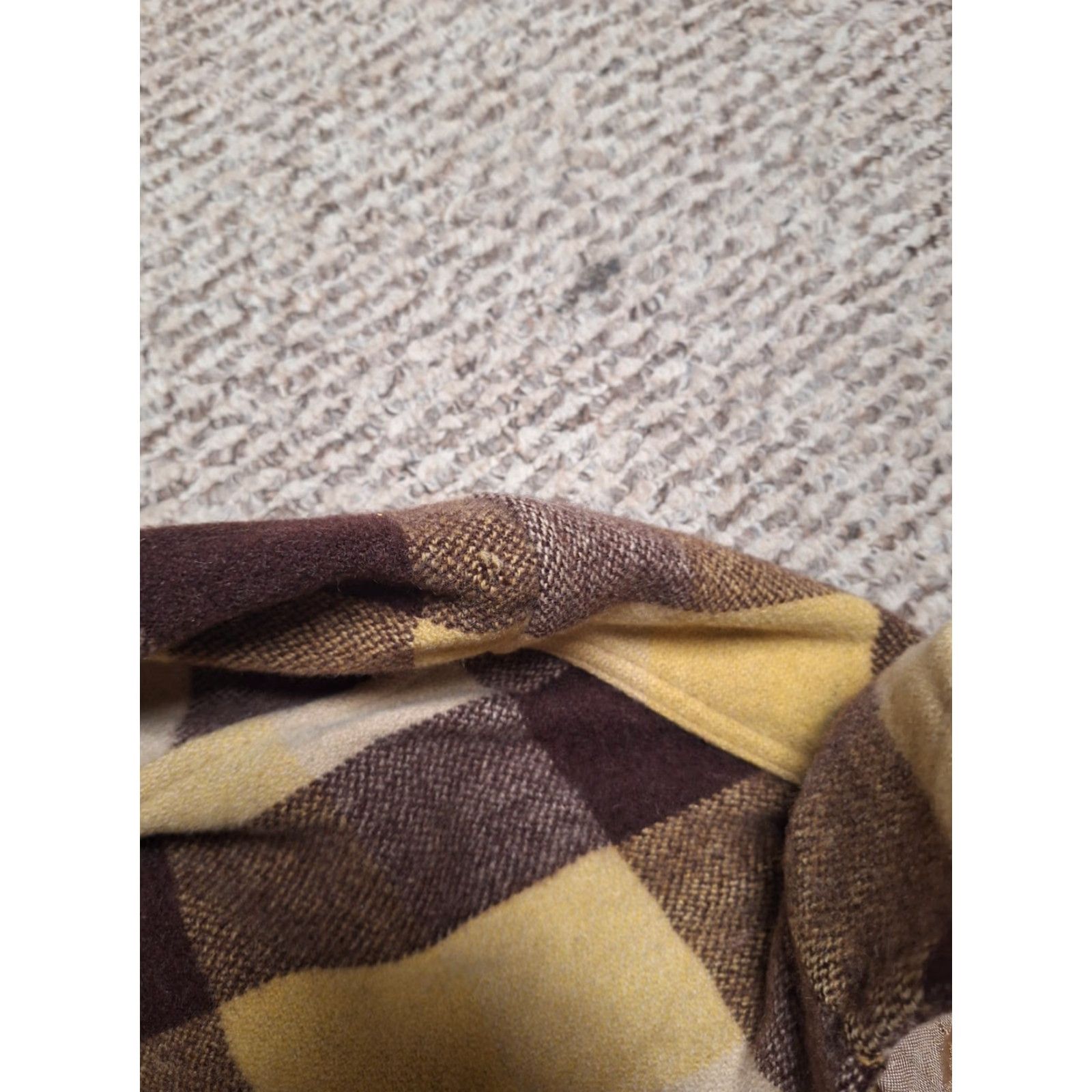 Vintage VINTAGE Buck Skein Joe Jacket Wool Full Zip Plaid S/M Unisex Adults Brown 40s/50s Mens Womens Size US S / EU 44-46 / 1 - 6 Thumbnail