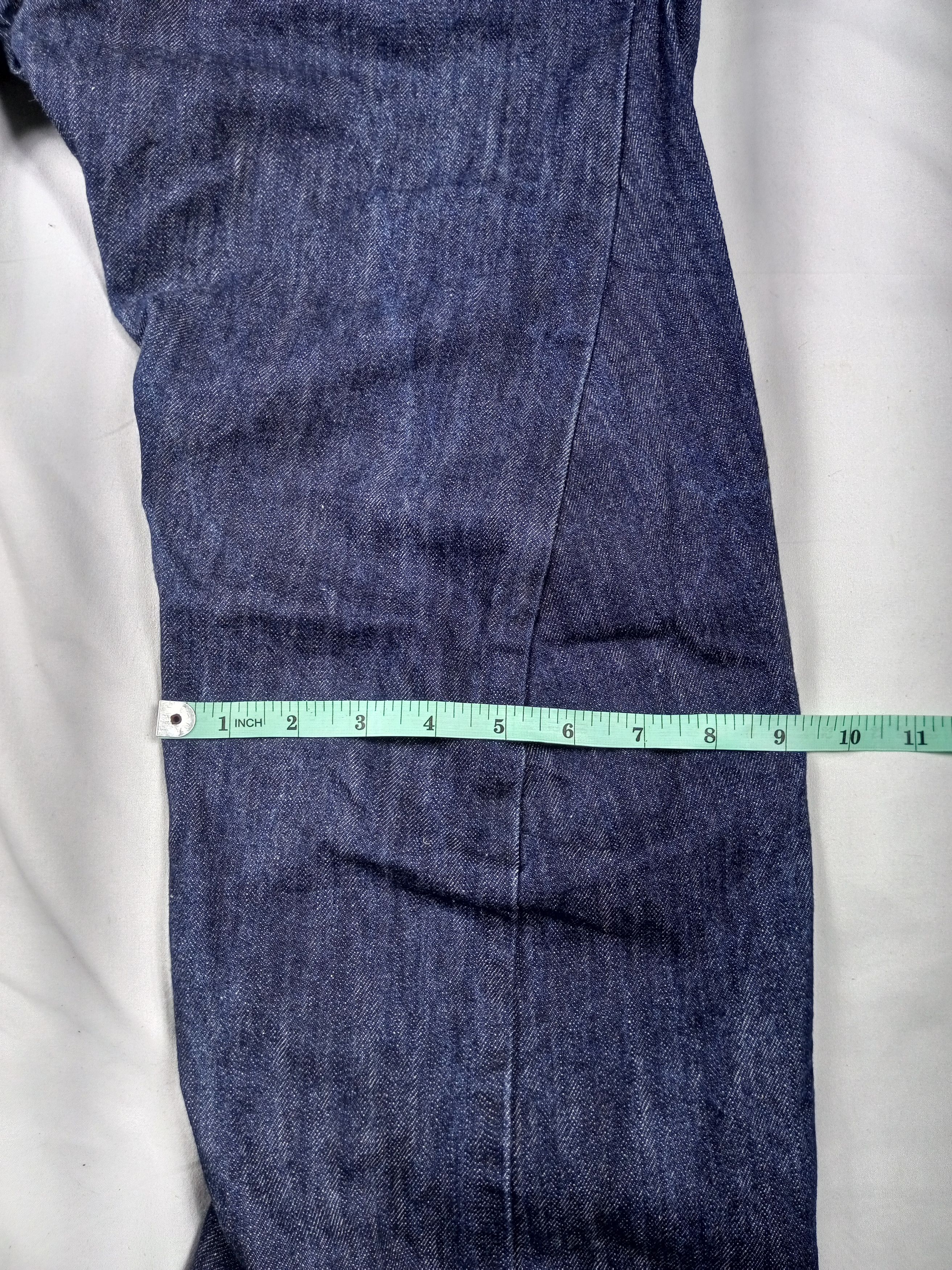 Japanese Brand BreathMINT Double Waist Japan Raw Denim Y2K Size US 32 / EU 48 - 14 Thumbnail