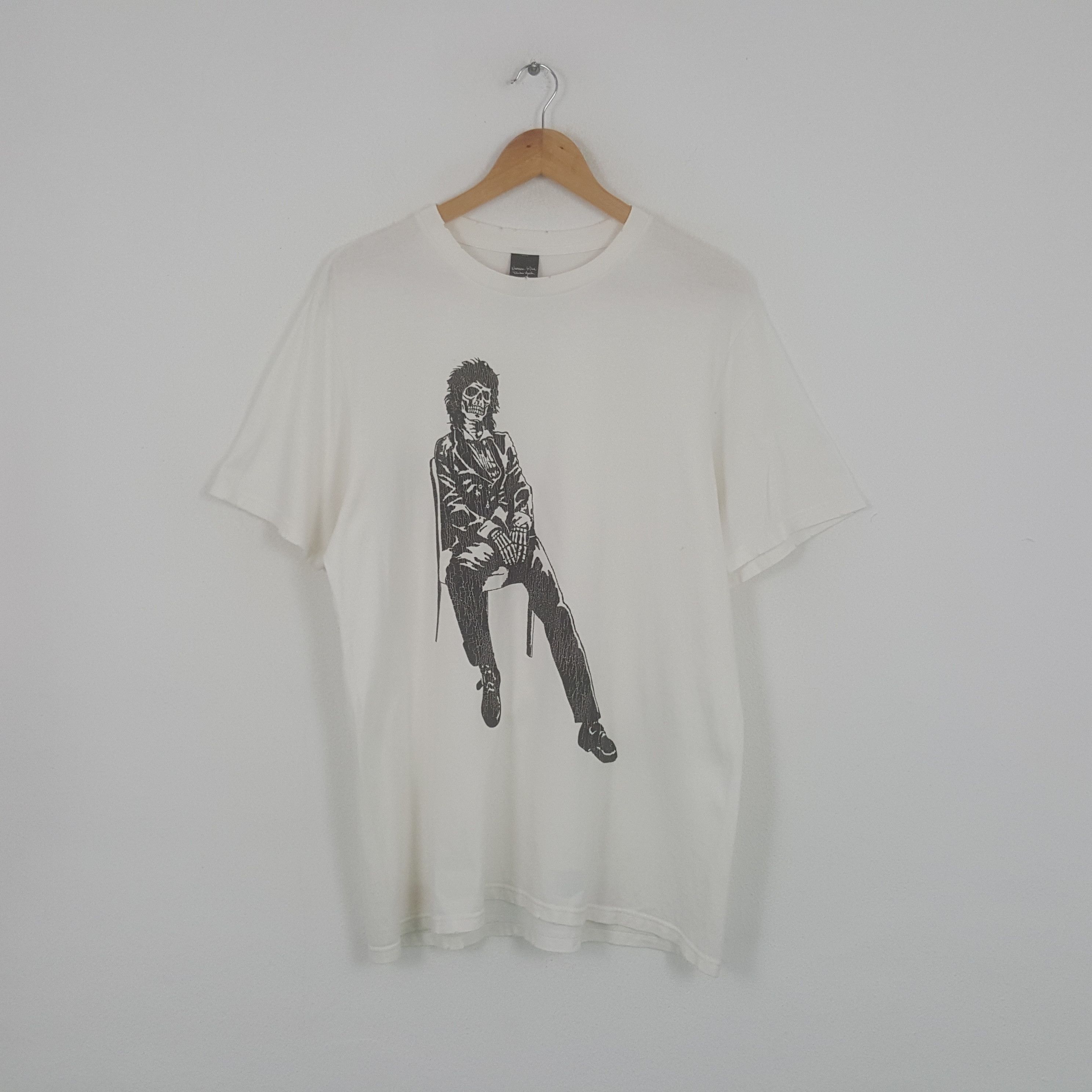 Japanese Brand × Number (N)ine × Vintage Vintage Number (N)ine Japanese Brand Skulls Tshirt Size US L / EU 52-54 / 3 - 1 Thumbnail