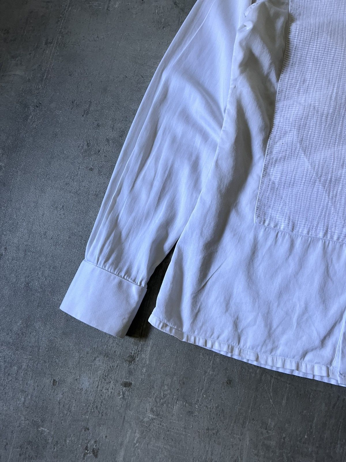Maison Margiela Maison Margiela Replica Smoking Shirt Italy white rare Size US M / EU 48-50 / 2 - 3 Thumbnail
