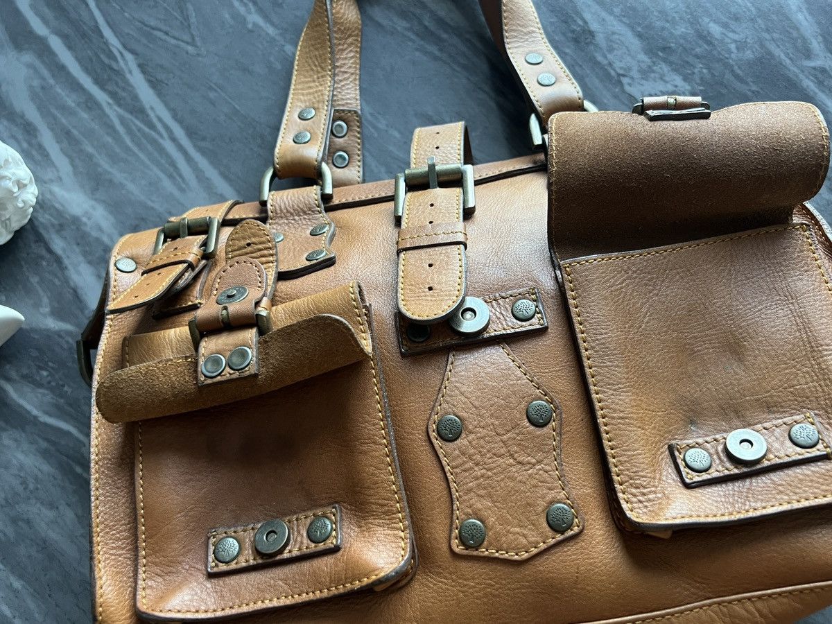 Mulberry Mulberry : Roxanne Darwin Brown Leather Bag Size ONE SIZE - 17 Thumbnail