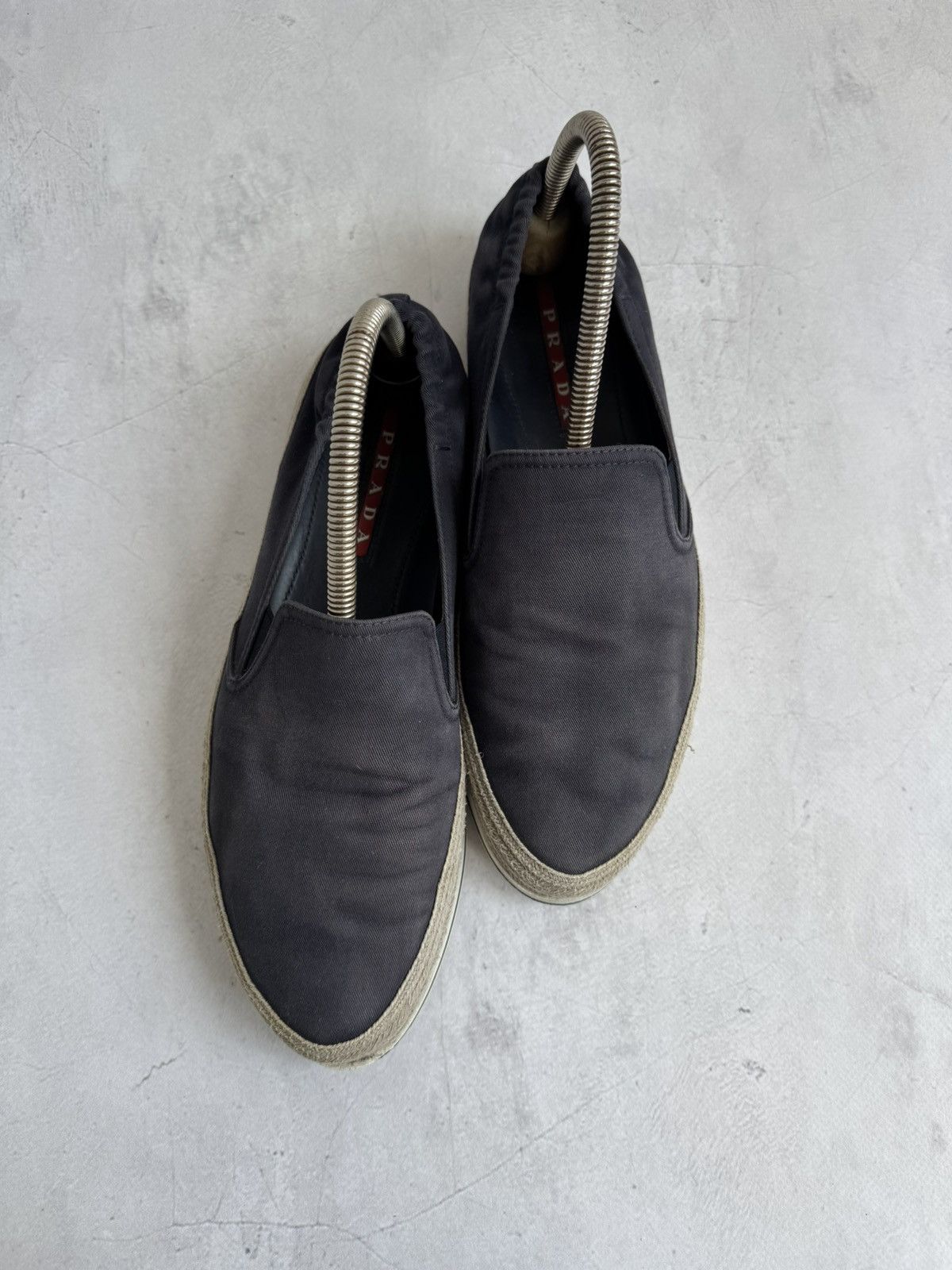Prada Prada Loafers Blue Casual Shoes Men Size US 7.5 / EU 40-41 - 6 Thumbnail