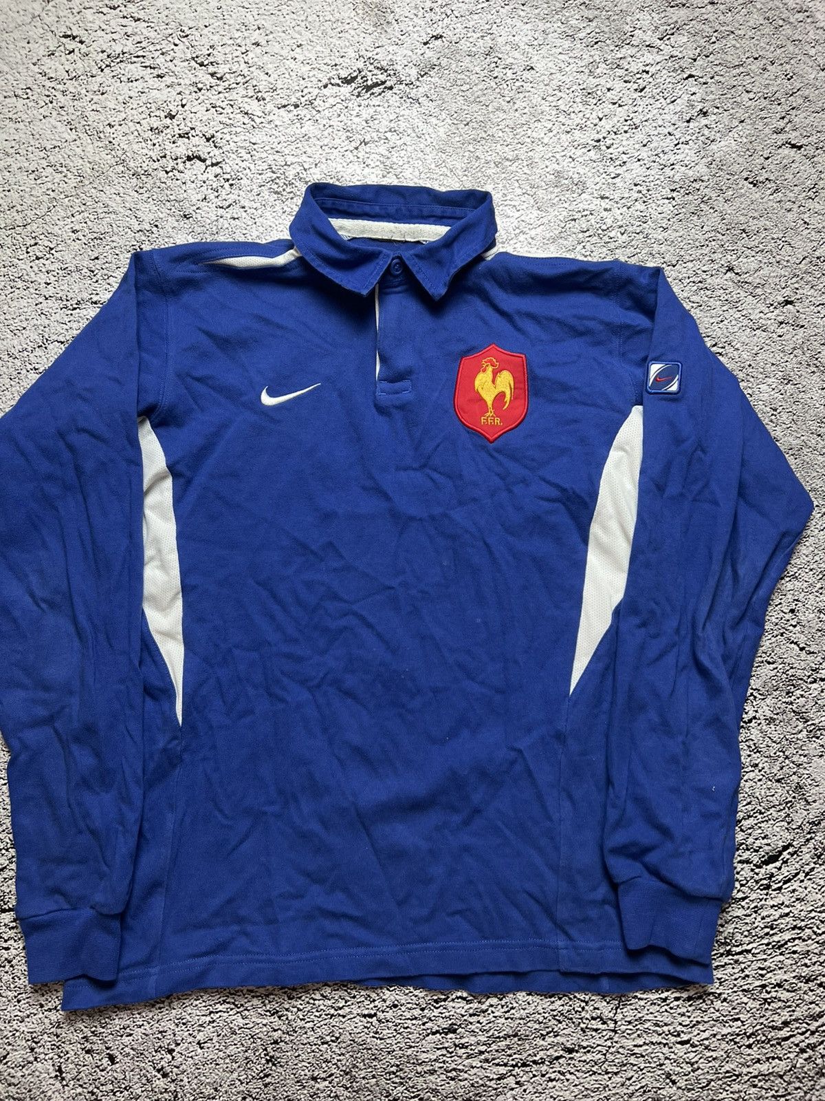 Nike × Vintage 2000-2001 France National rugby team nike jersey polo long Size US S / EU 44-46 / 1 - 2 Thumbnail