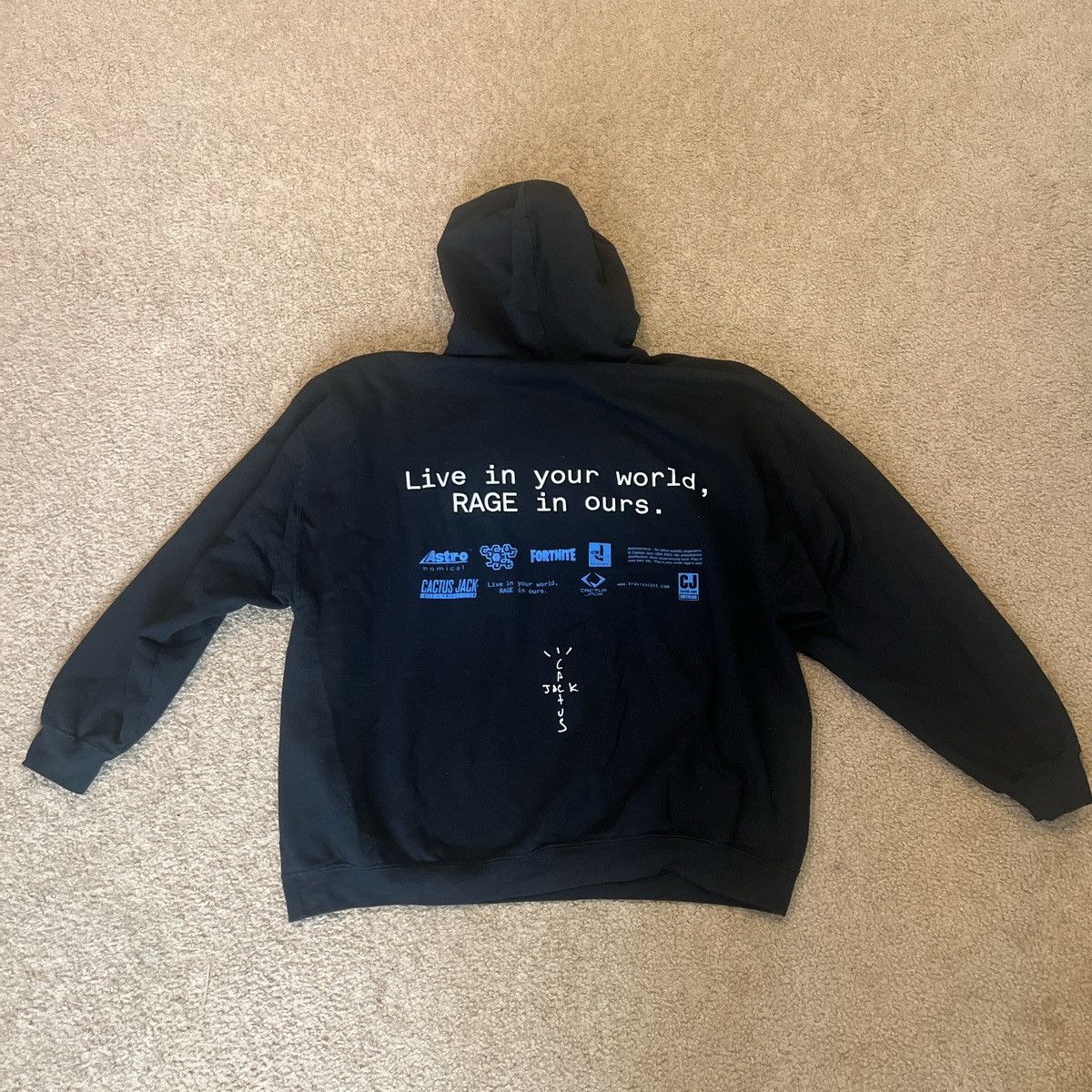 Travis Scott Travis Scott The Scott’s World Hoodie Size US L / EU 52-54 / 3 - 3 Thumbnail