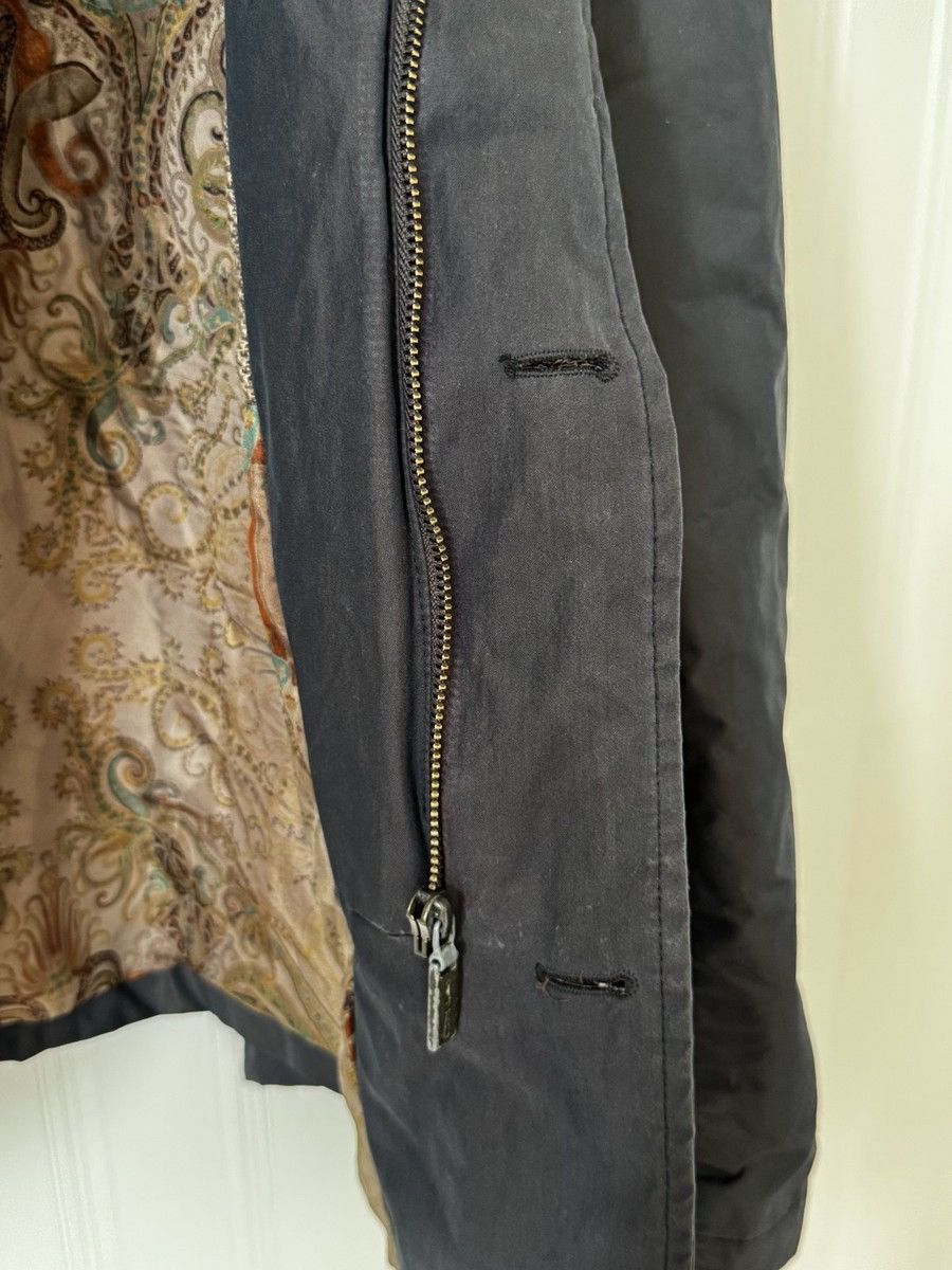 Etro Etro Milano Men’s Black Field Jacket 100% Lana Wool Size US XL / EU 56 / 4 - 17 Thumbnail