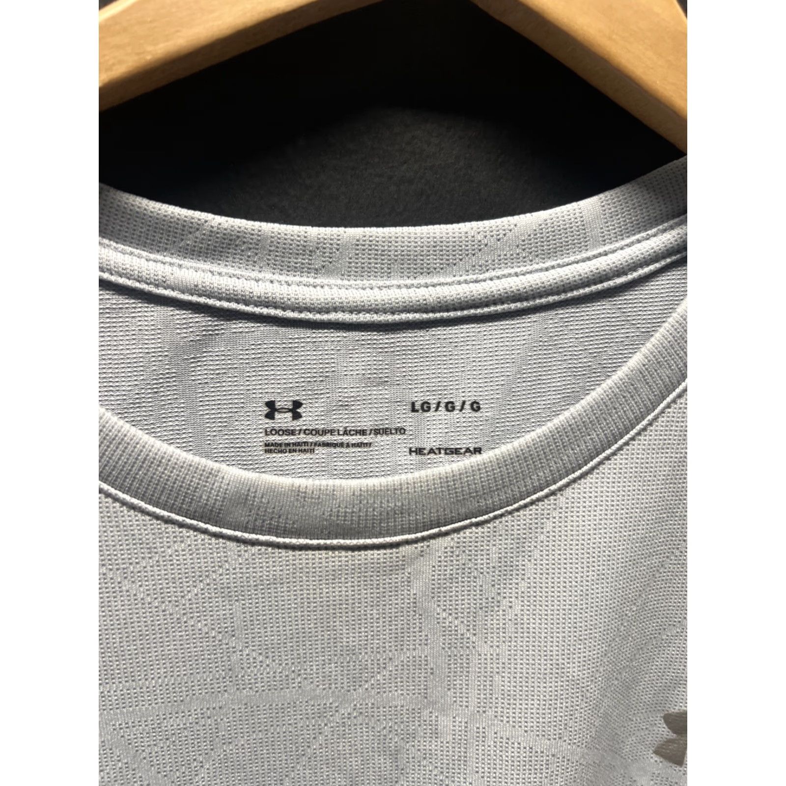 Under Armour Under Armour Tech Defense Jacquard Shirt Womens L Large Grey Loose Fit Size L / US 10 / IT 46 - 2 Thumbnail