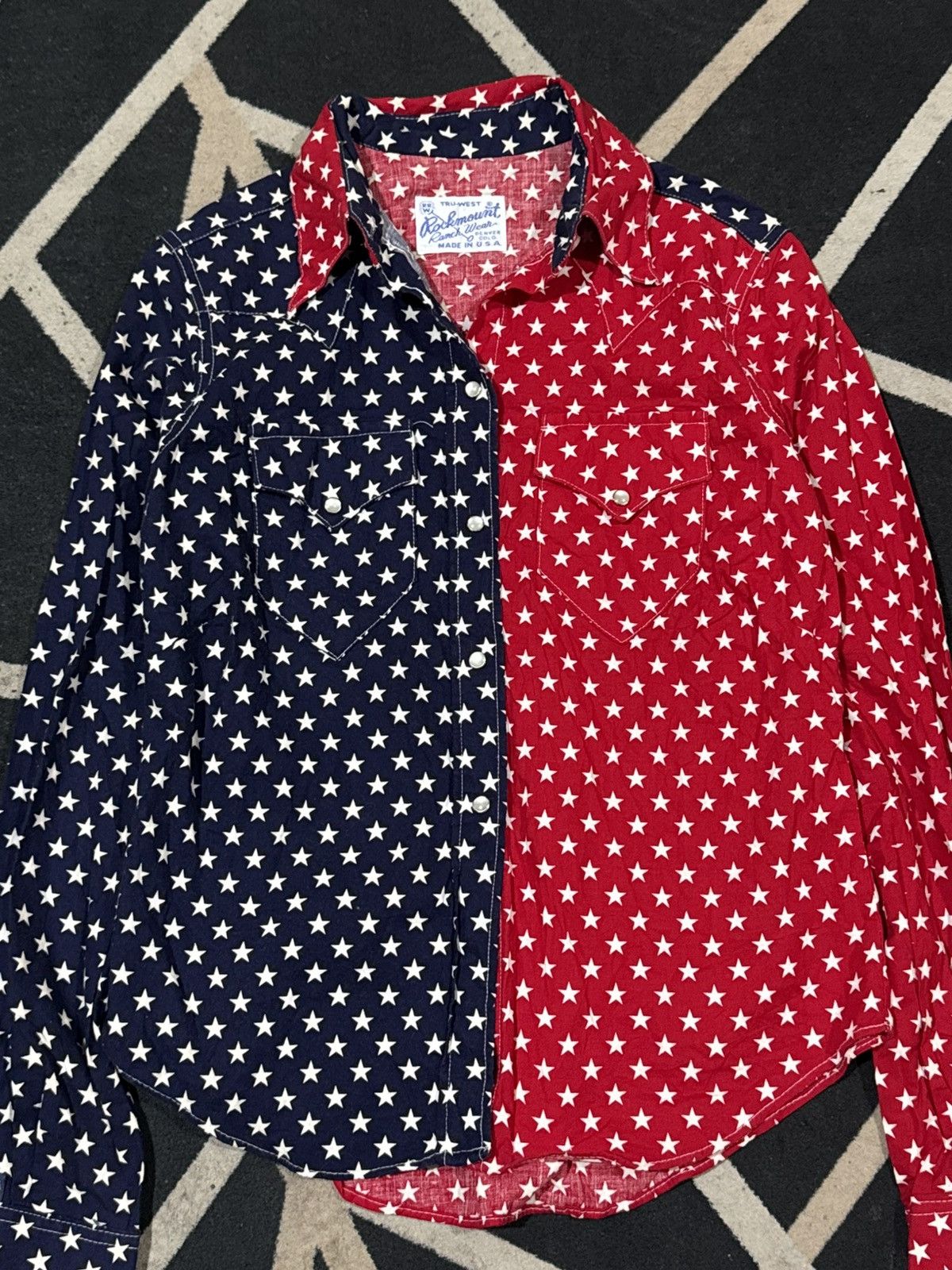 Rockmount Ranch Wear Rockmount Flag Western Shirt American Hysteric Styled Size US S / EU 44-46 / 1 - 3 Thumbnail