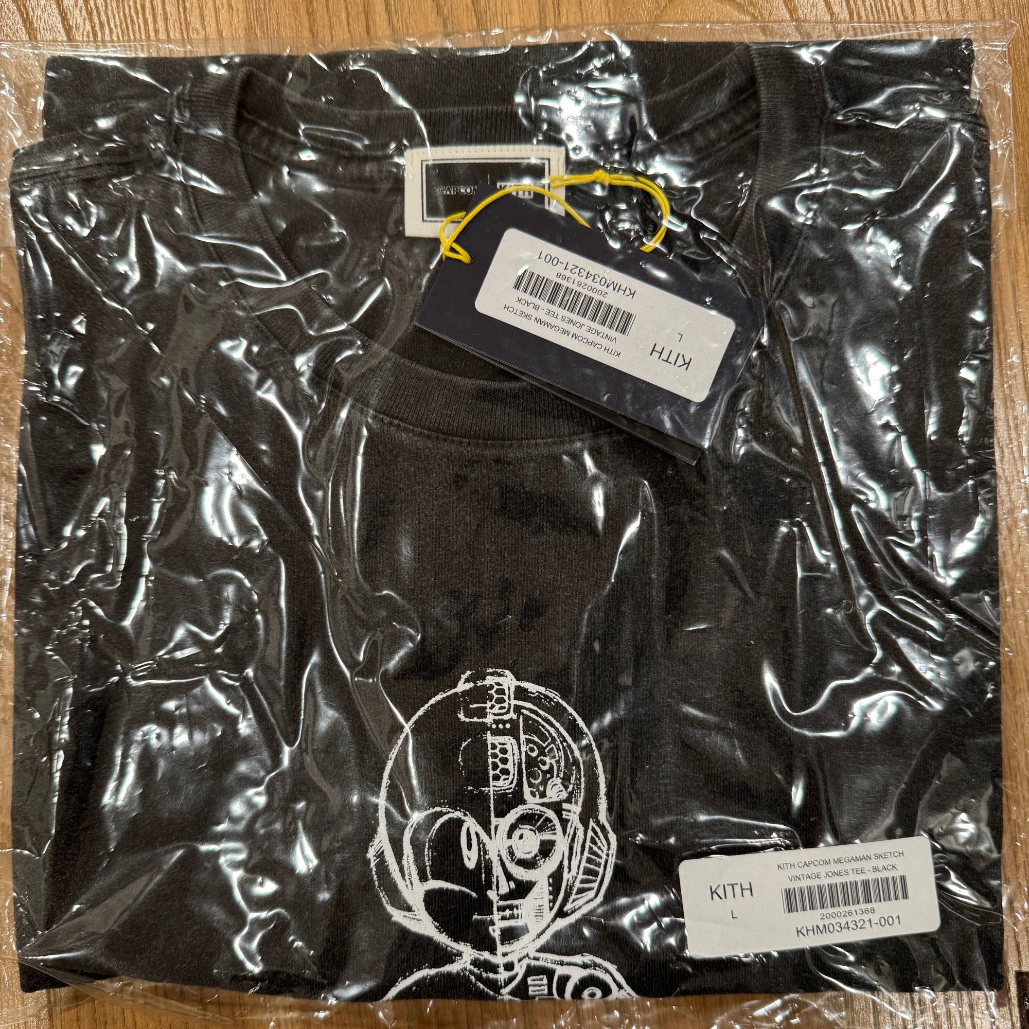 Kith × Marvel Comics KITH Marvel vs Capcom - Mega Man Sketch Vintage Tee - Size L Size US L / EU 52-54 / 3 - 1 Thumbnail
