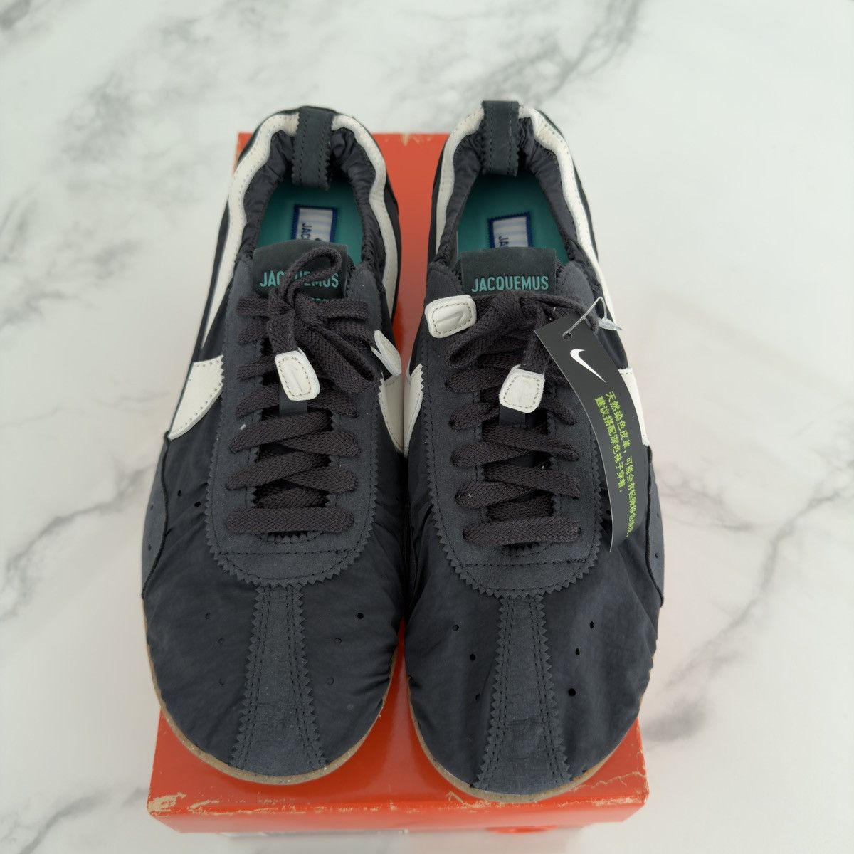 Jacquemus × Nike Jacquemus Nike Moon Shoe Navy US 11 🚫READ DESCRIPTION🚫 Size US 11 / EU 44 - 1 Thumbnail
