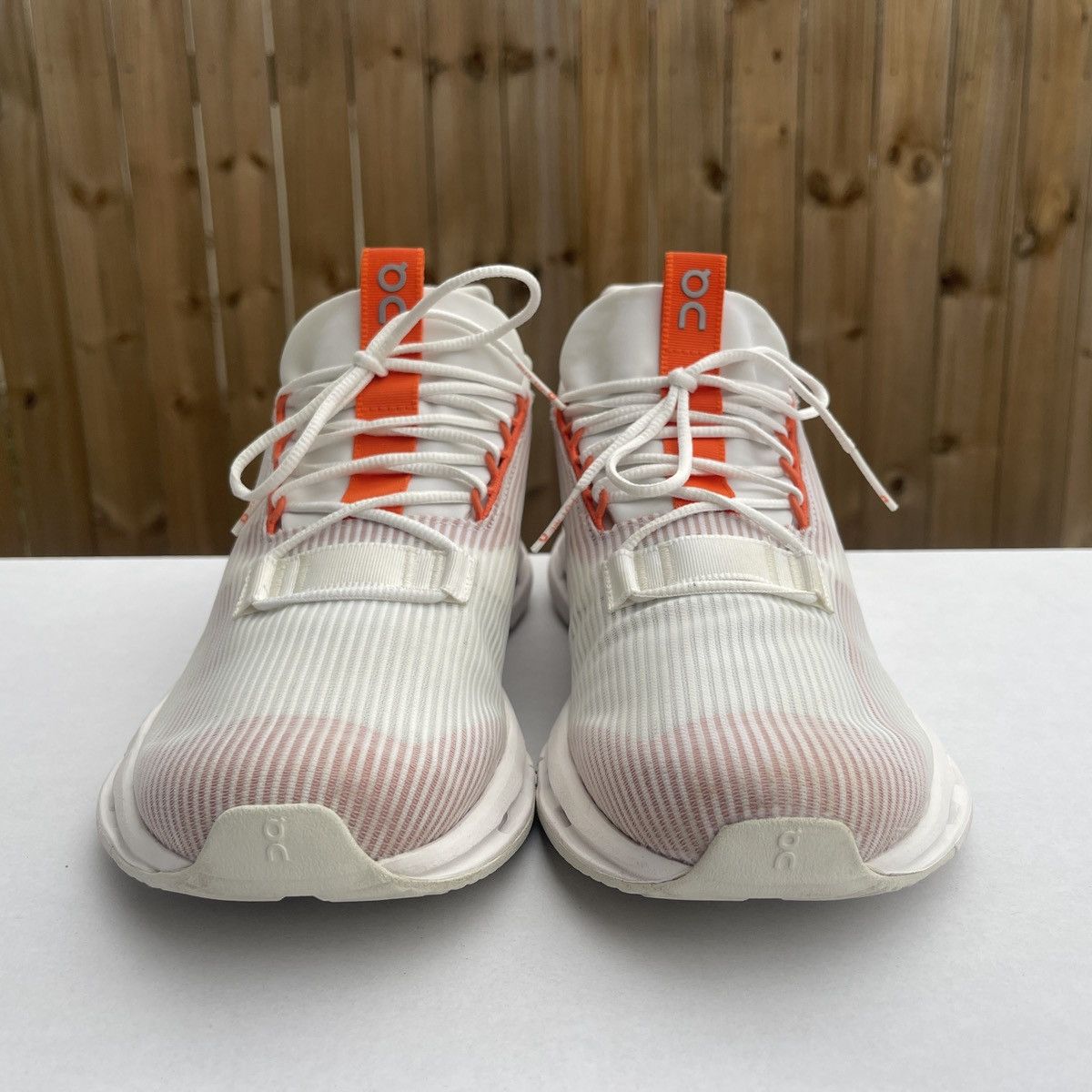 On On Cloudnova Void Undyed White Flame 11 women’s / 9.5 men’s Size US 11 / IT 41 - 3 Thumbnail