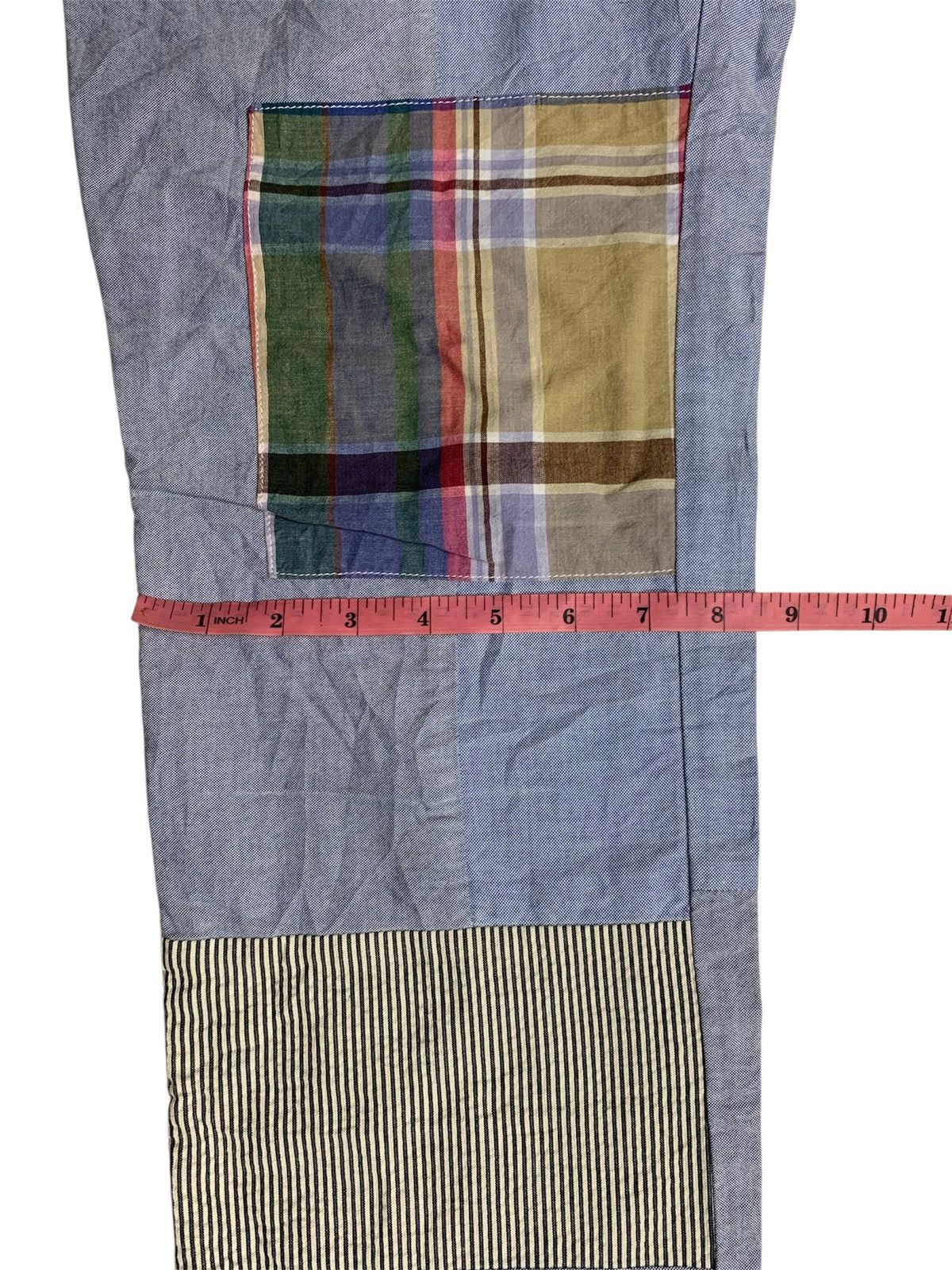 Japanese Brand Ciname Boro madras Plaid pacthwork Size US 32 / EU 48 - 7 Thumbnail