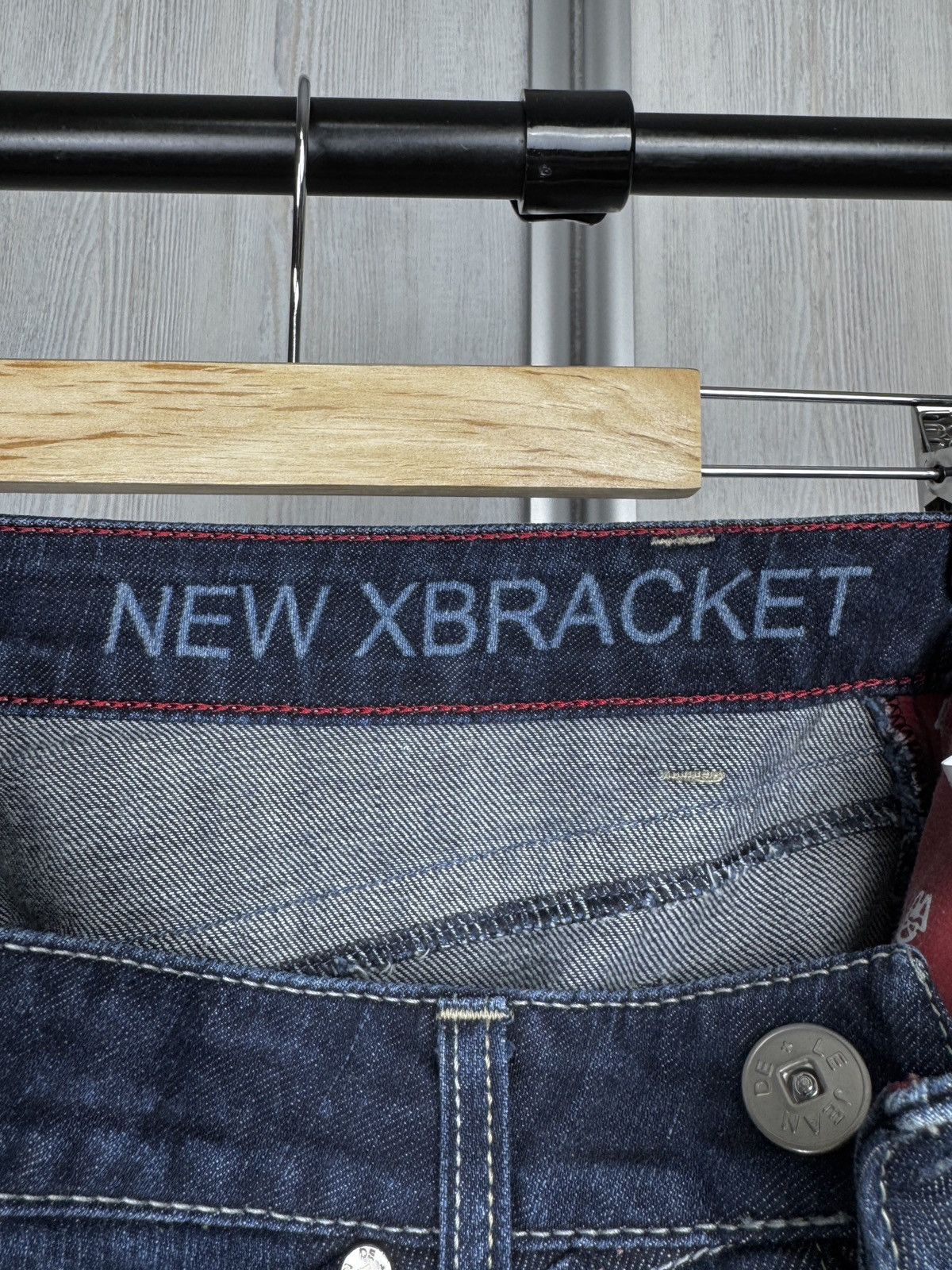 Marithe + Francois Girbaud Le Jean de Marithe Francois Girbaud New XBracket Laser Beam Size 31" - 15 Thumbnail