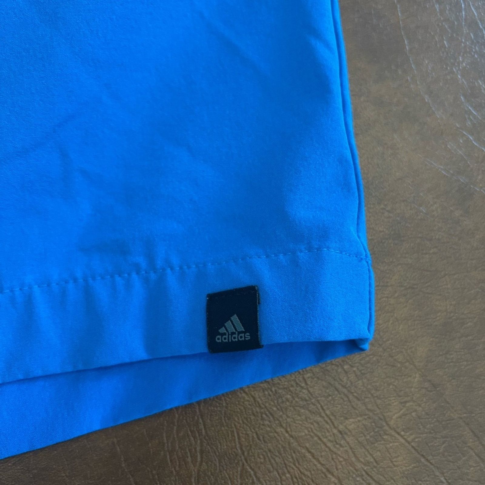 Adidas Adidas Golf Men's Blue flat front Shorts 40W - 10.5" inseam Size US 40 / EU 56 - 3 Thumbnail
