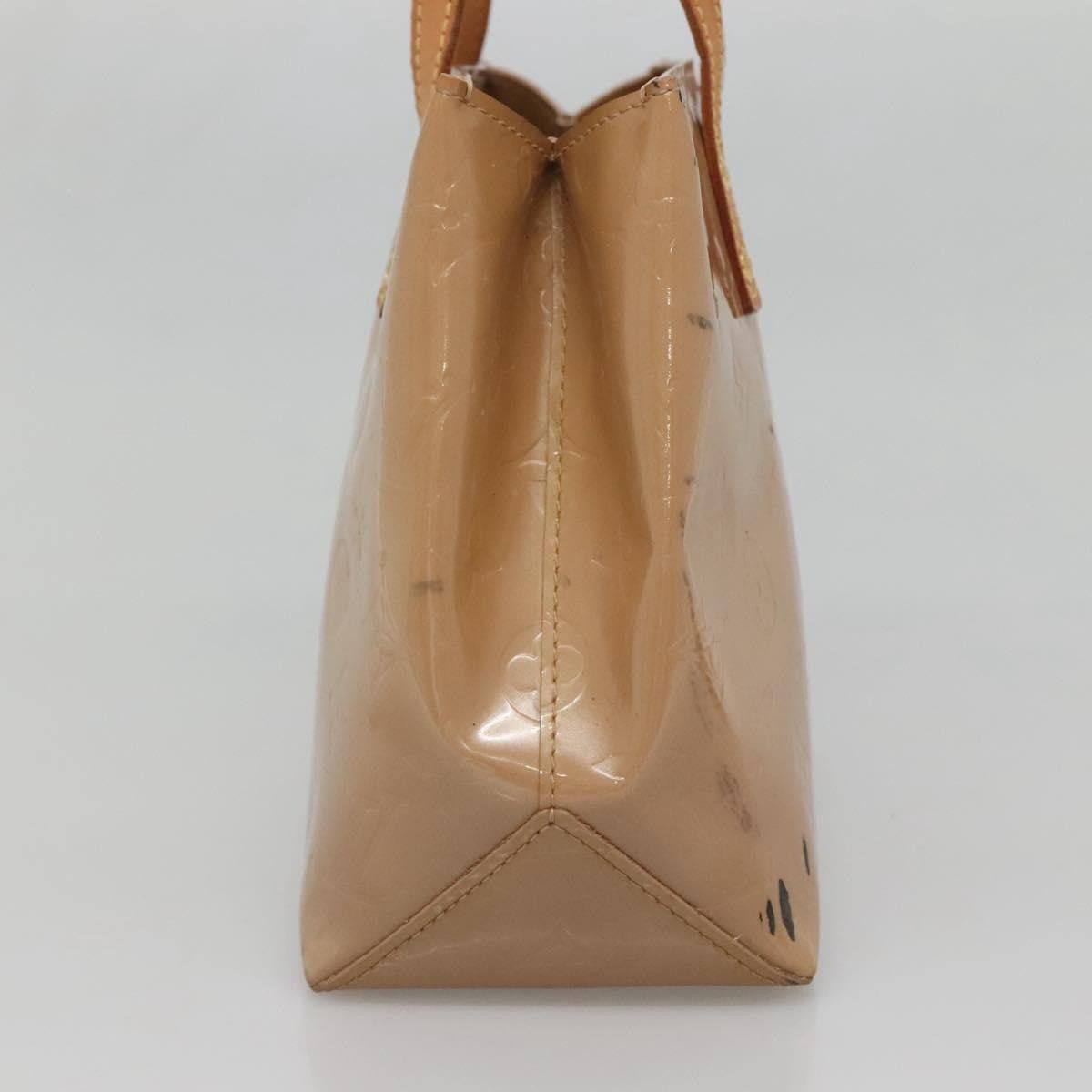 Louis Vuitton LOUIS VUITTON Monogram Vernis Reade PM Hand Bag Noisette Size ONE SIZE - 3 Thumbnail