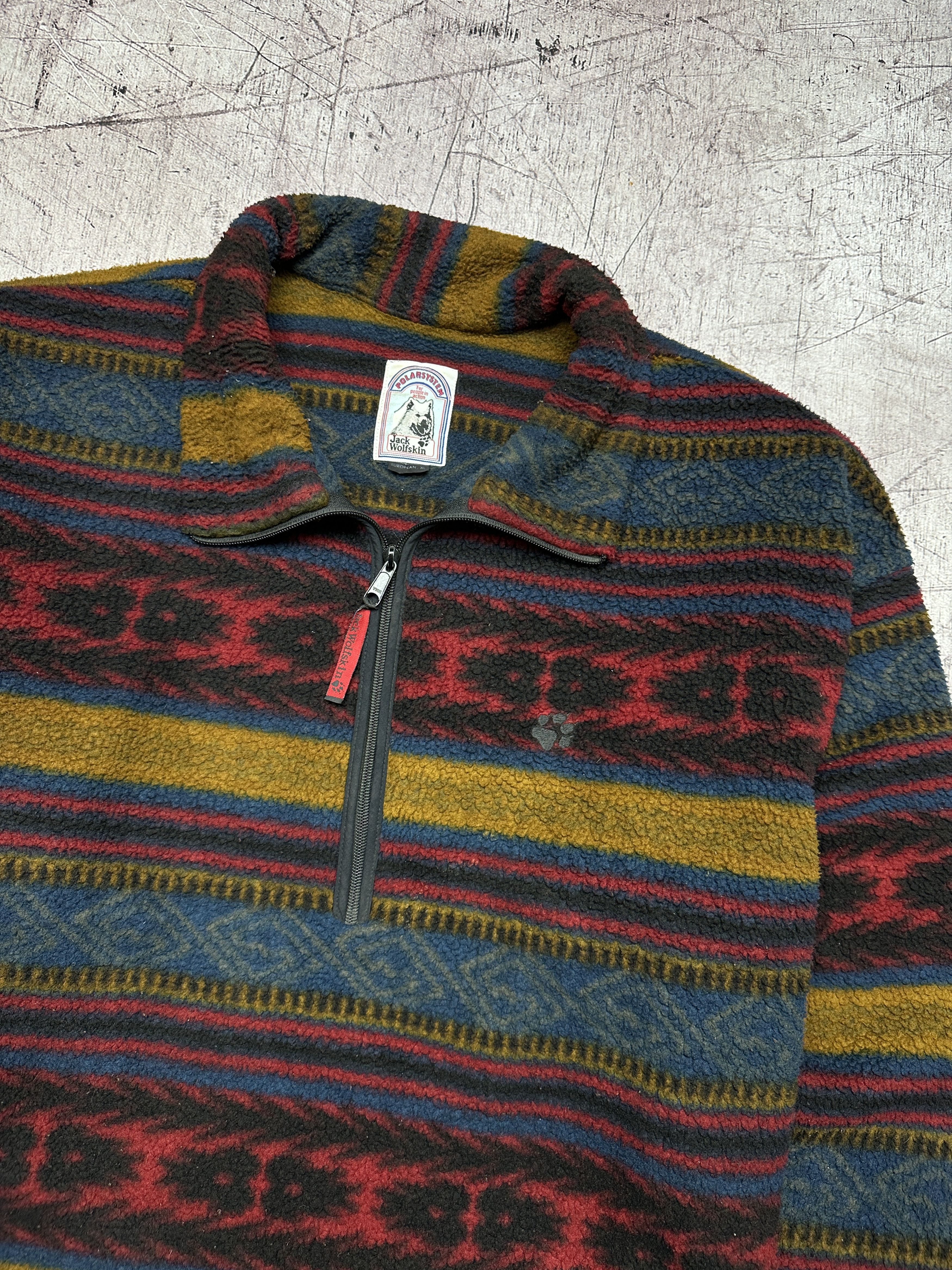 Jack Wolfskin Jack Wolfskins Vintage Mens Polartec Fleece Jacket Size US XL / EU 56 / 4 - 2 Thumbnail