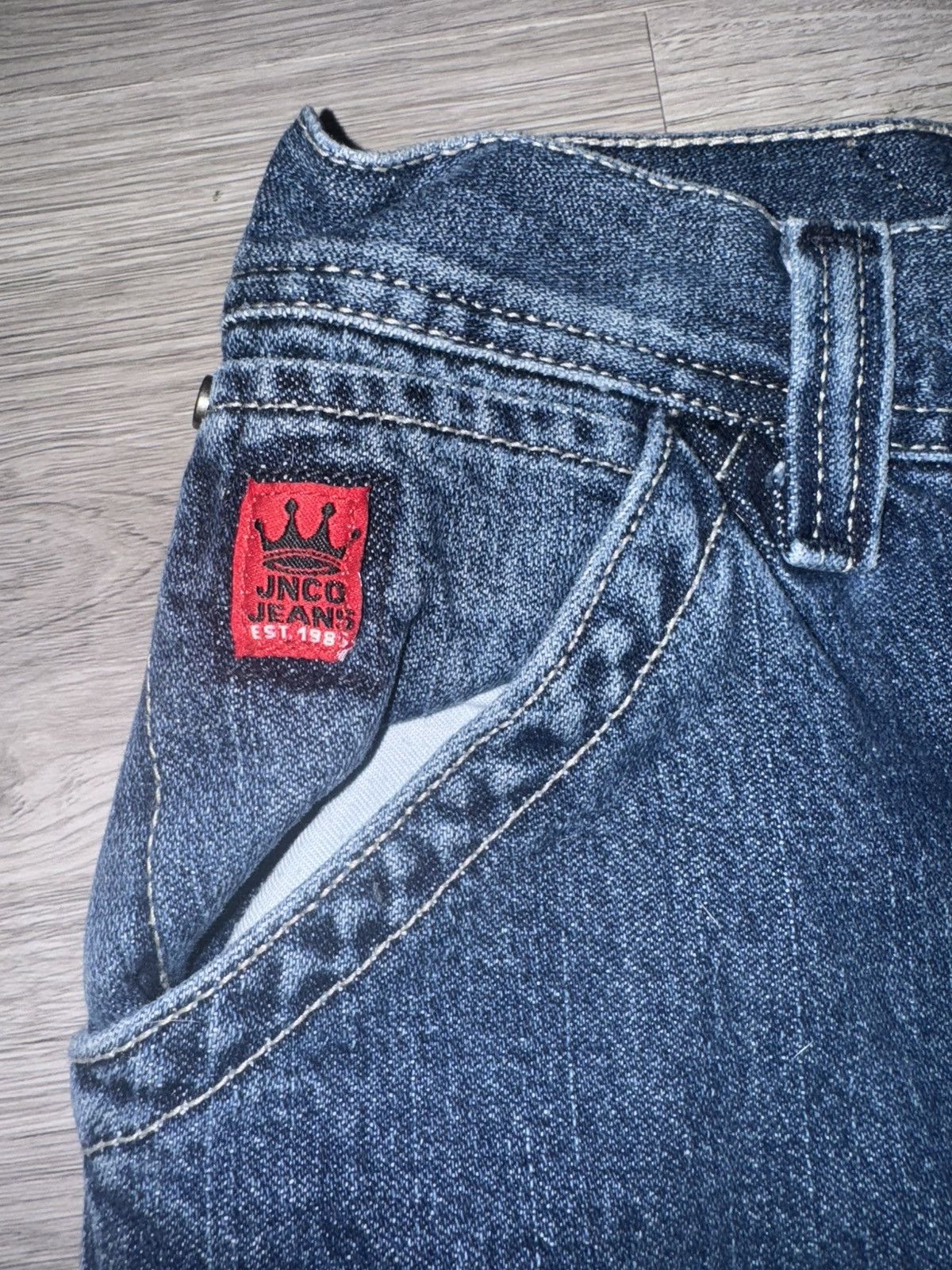 JNCO Rare JNCO Jeans!! Perfect Condition Size US 28 / EU 44 - 4 Thumbnail