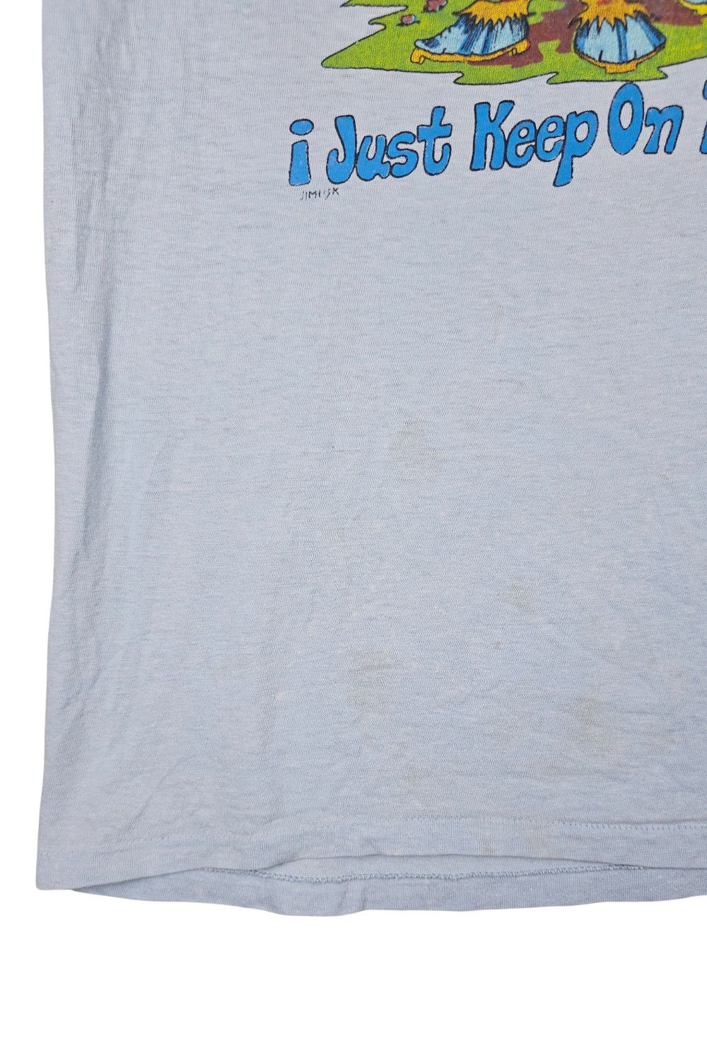 Hanes 1985 Hanes Beefy-T - “I Just Keep On Pluggin’” Size US L / EU 52-54 / 3 - 10 Thumbnail