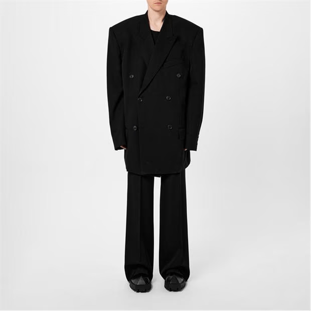 Balenciaga Oversized Double Breasted Blazer Size US M / EU 48-50 / 2 - 4 Thumbnail