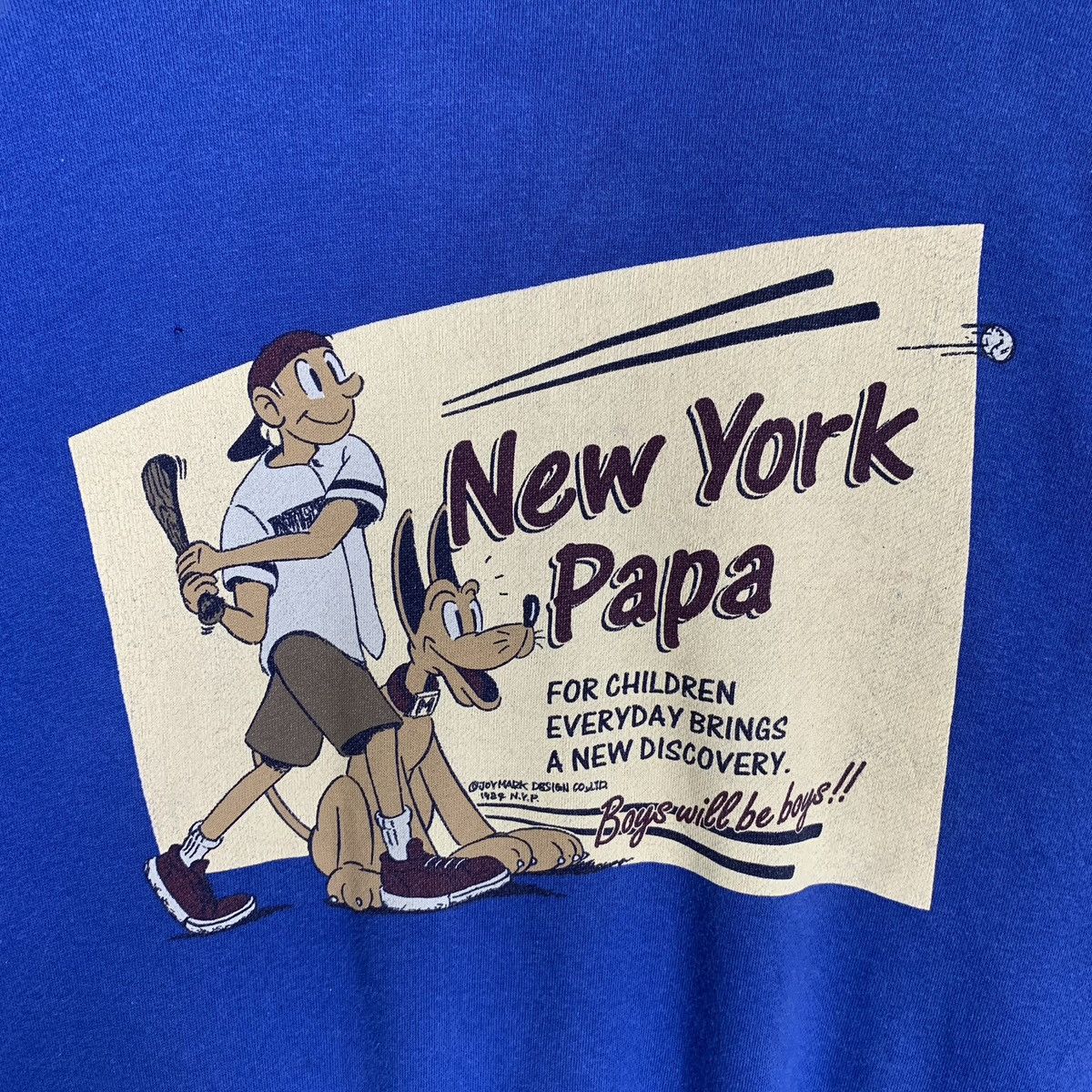 Japanese Brand × Vintage Vintage New York Papa Joymark Design Sweatshirt Crewneck Size US M / EU 48-50 / 2 - 3 Thumbnail