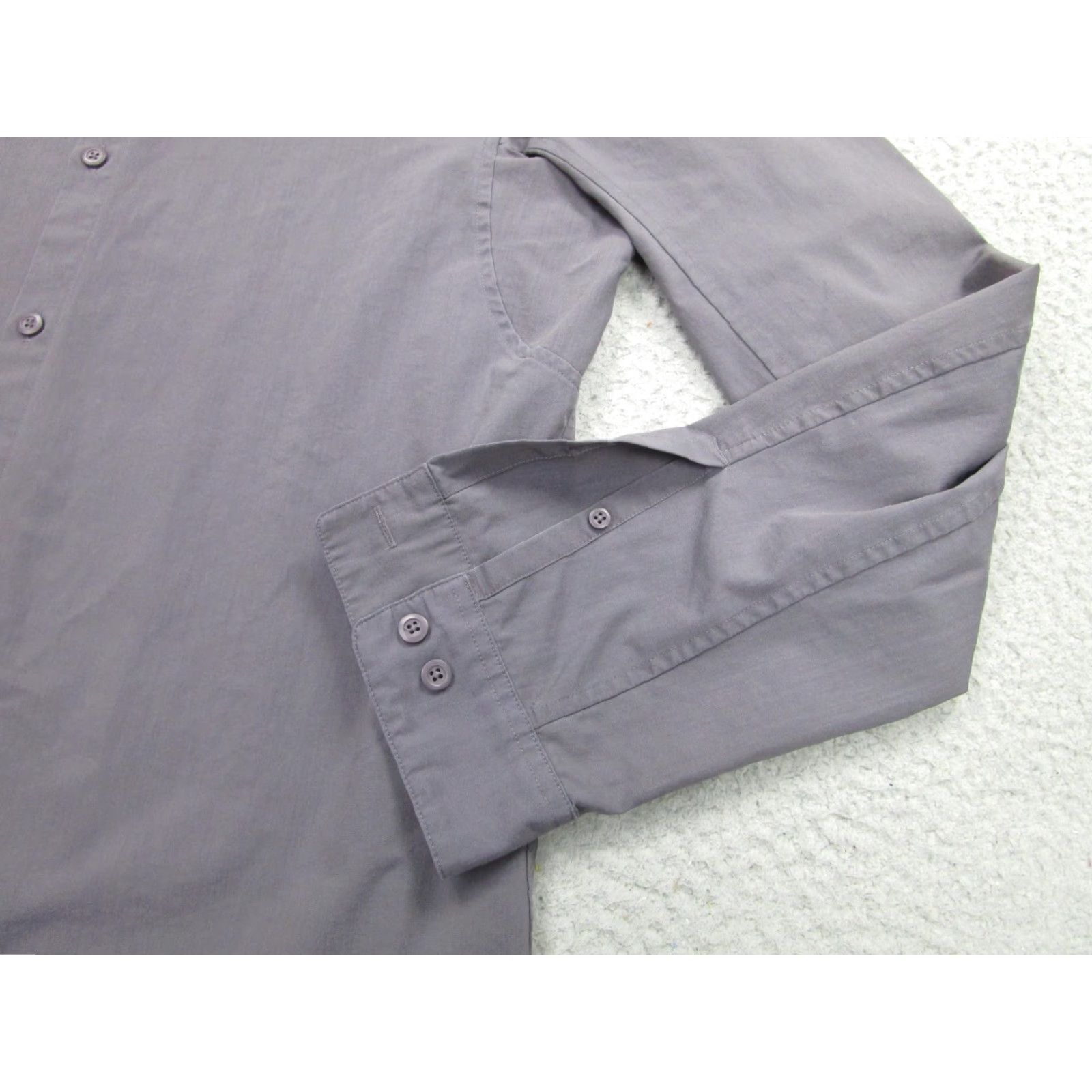 Lululemon Lululemon Shirt Mens Large Gray Long Sleeve Button Front Casual Slim Dress Size US M / EU 48-50 / 2 - 3 Thumbnail
