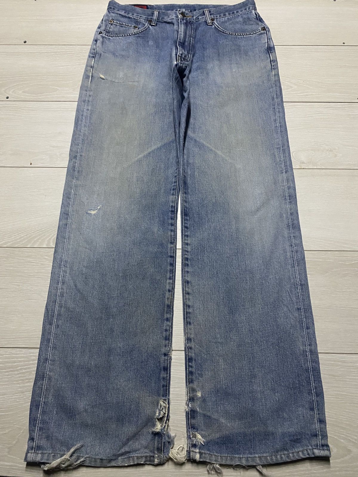 Edwin Vintage Edwin 503z Faded Wash Faded Wash Baggy Jeans Size US 32 / EU 48 - 1 Thumbnail