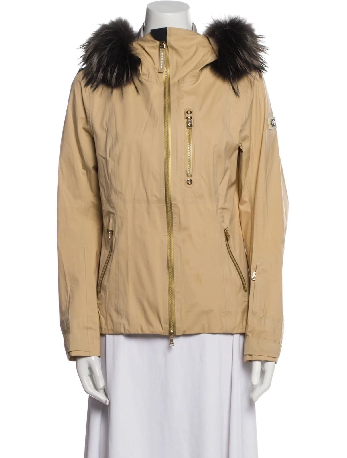Bogner Neutral-colored Bogner jacket w/detachable hood Sz M | US 6 Size M / US 6-8 / IT 42-44 - 1 Thumbnail