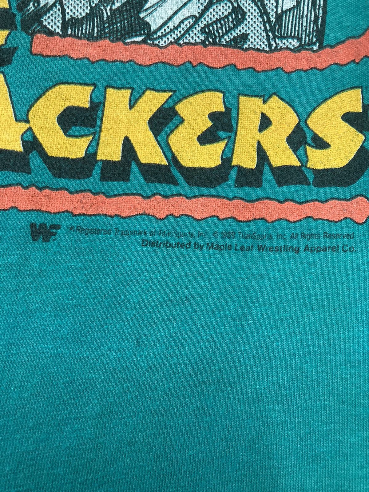 Vintage × WWF Vintage 1989 The Bushwhackers shirt Size US M / EU 48-50 / 2 - 2 Thumbnail