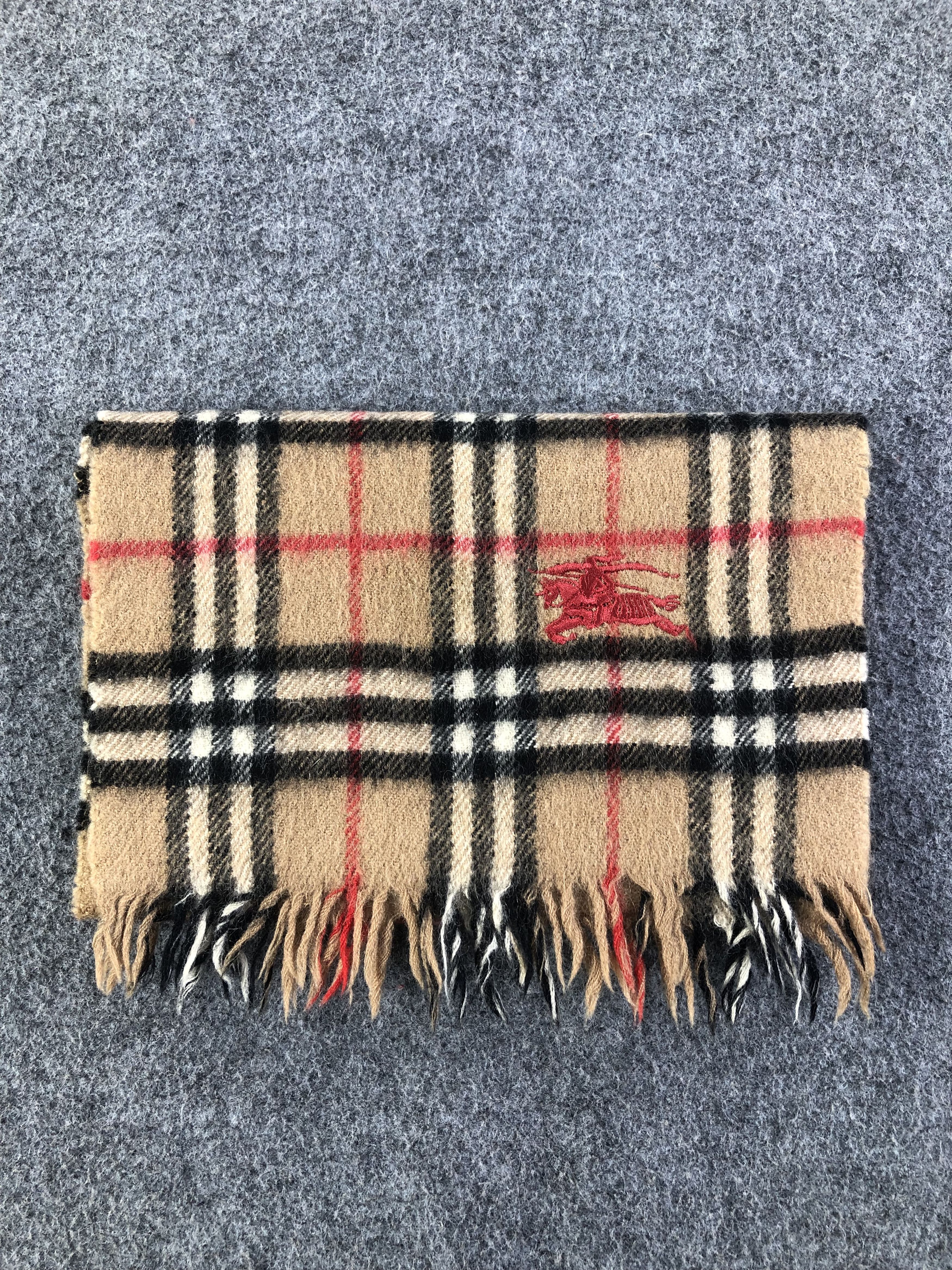 Burberry Vintage Burberrys Scarf / Muffler / Neckwear Size ONE SIZE - 8 Thumbnail