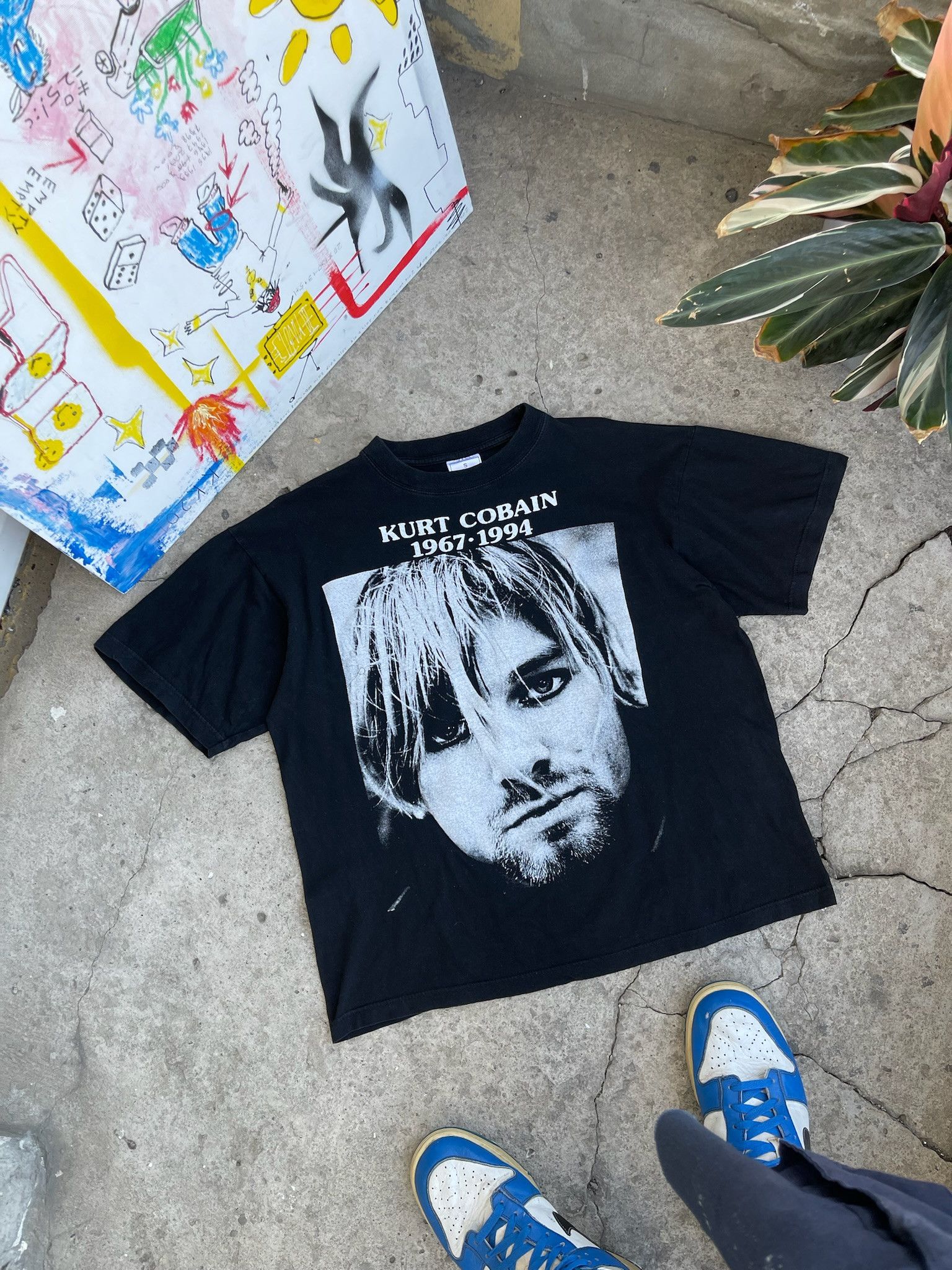 Band Tees Nirvana Kurt Cobain T-Shirt Size US M / EU 48-50 / 2 - 1 Thumbnail