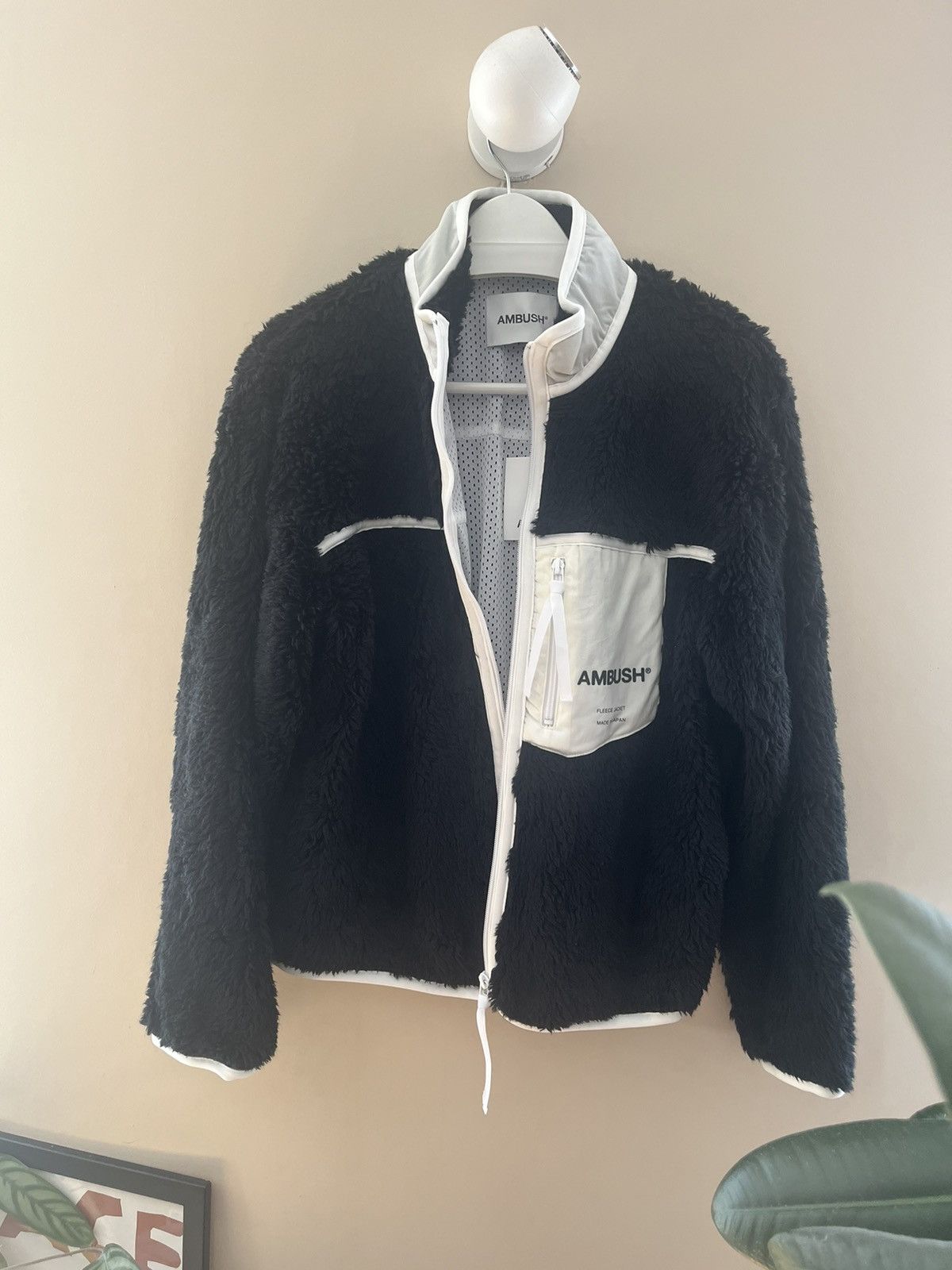 Ambush Design Ambush New Fleece Jacket Black Off-White Made in Japan Size US L / EU 52-54 / 3 - 11 Thumbnail