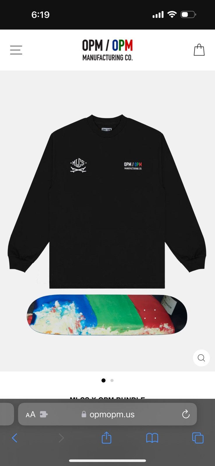 Other OPM X MLCS Skateboard Size ONE SIZE - 3 Thumbnail