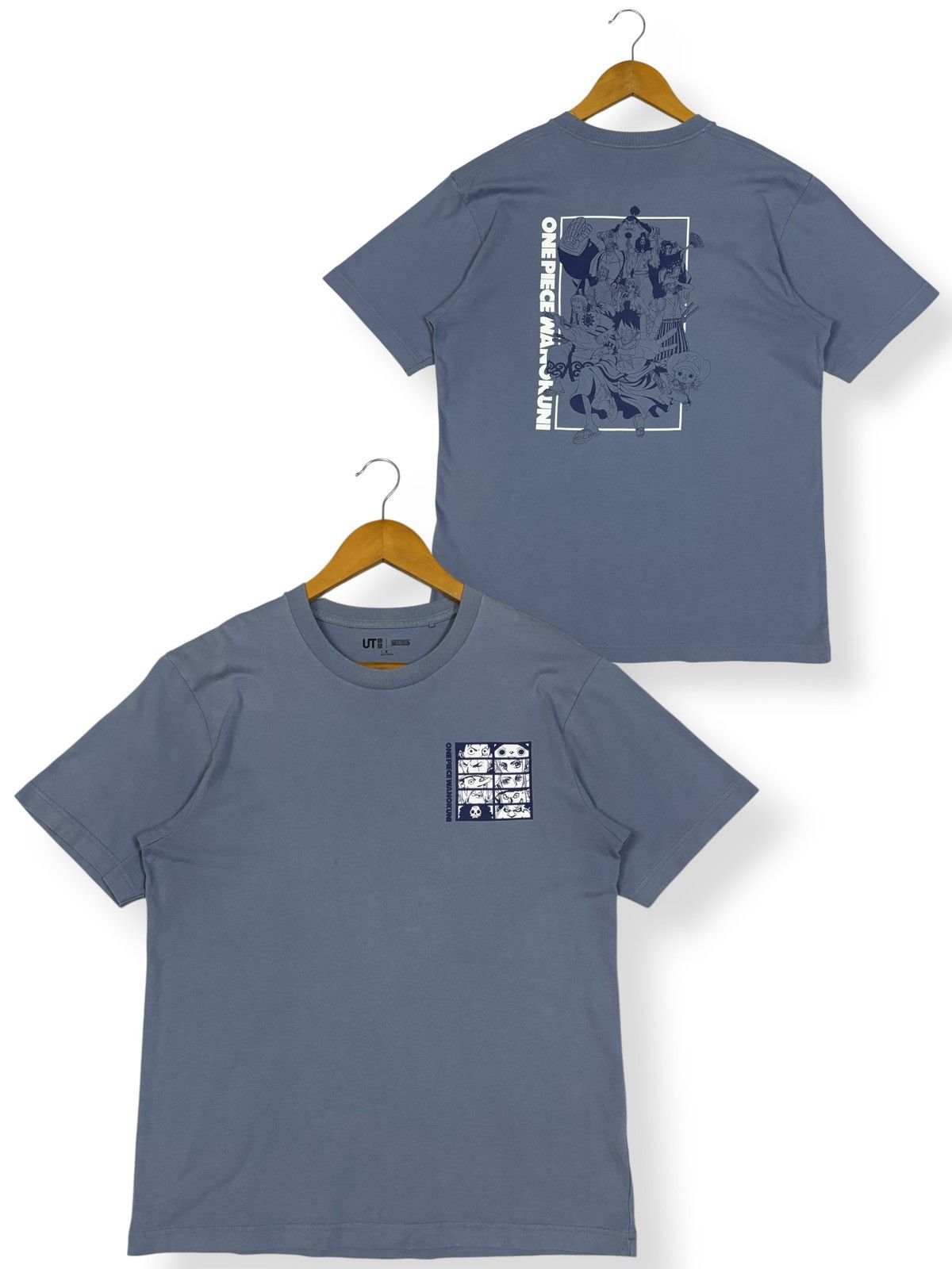 Anime Uniqlo x One Piece Wanokuni Manga UT Straw Hat Crew T-shirt Size US M / EU 48-50 / 2 - 1 Thumbnail