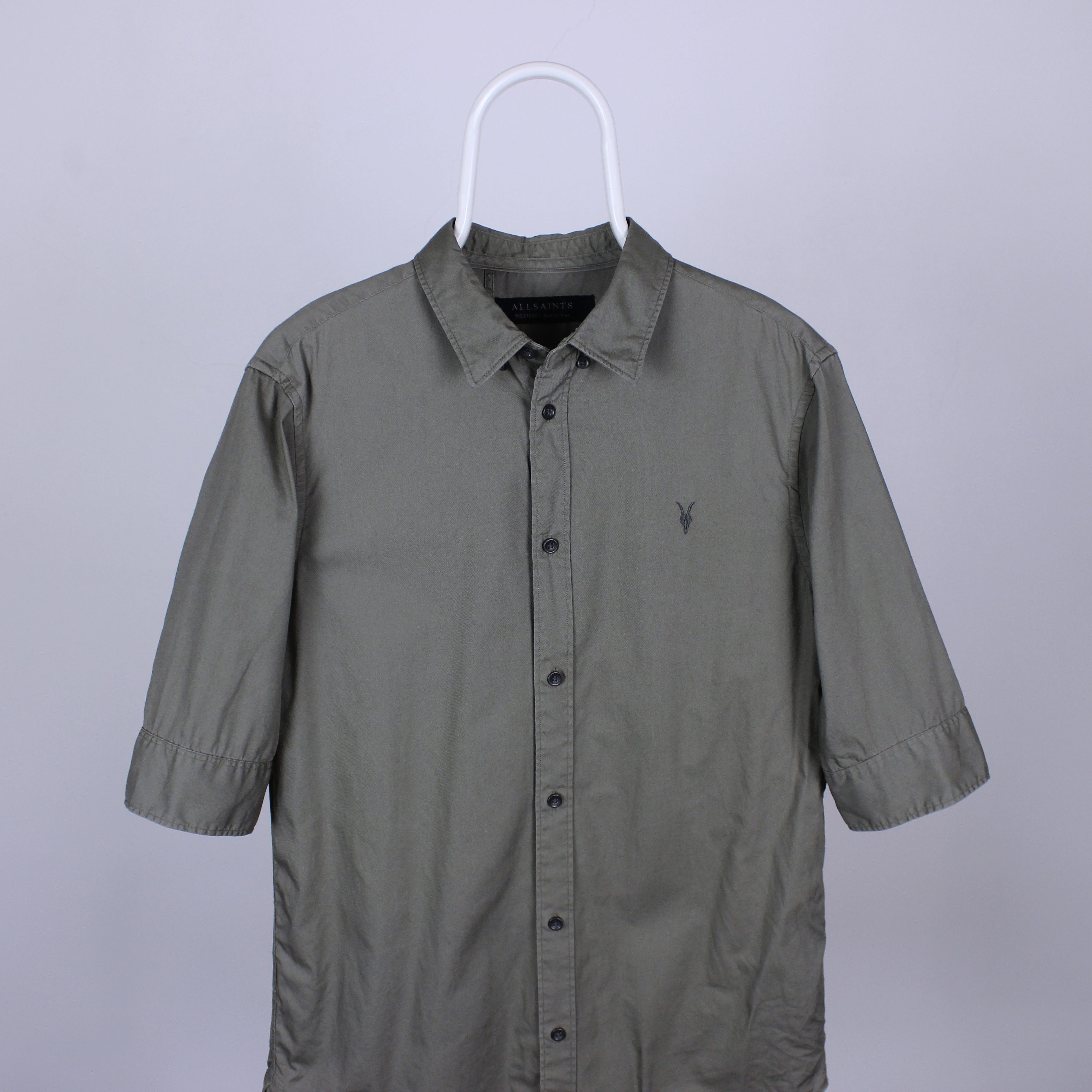 Allsaints Allsaints vintage shirt men shorts S gray Size US S / EU 44-46 / 1 - 1 Thumbnail