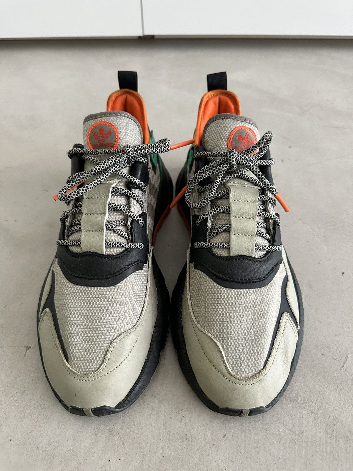image of Adidas Original Nite Jogger Shoes in Light Brown, Men's (Size 11)