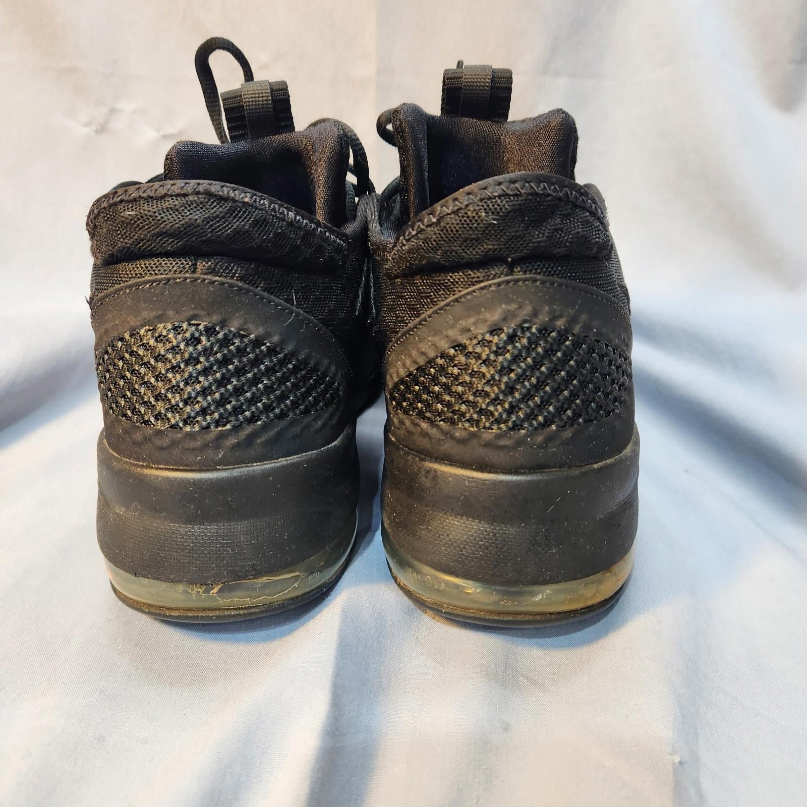 Nike Size 11.5 - Nike Air Force Max Low Black 315371-407 Size US 11.5 / EU 44-45 - 6 Thumbnail