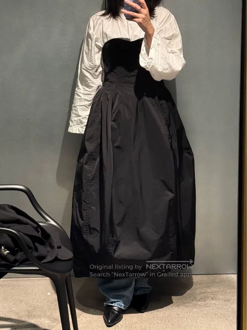Comme des Garcons Comme des Garcons White long-sleeved Chinese-style shirt d Size S / US 4 / IT 40 - 1 Thumbnail
